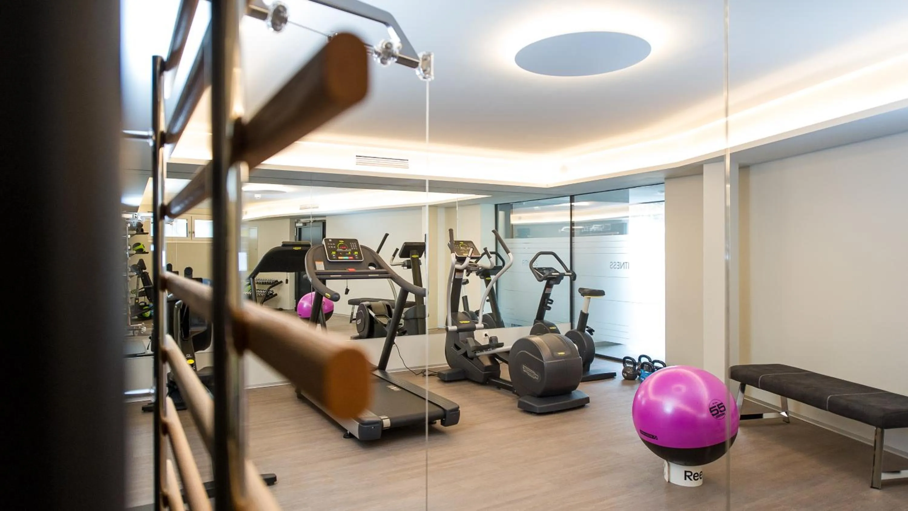 Fitness centre/facilities in Hotel Post Wrann