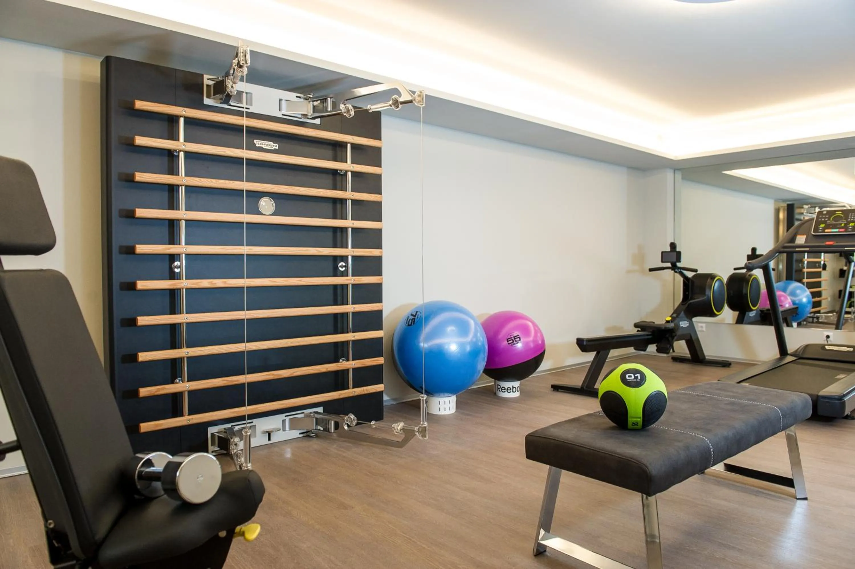 Fitness centre/facilities in Hotel Post Wrann