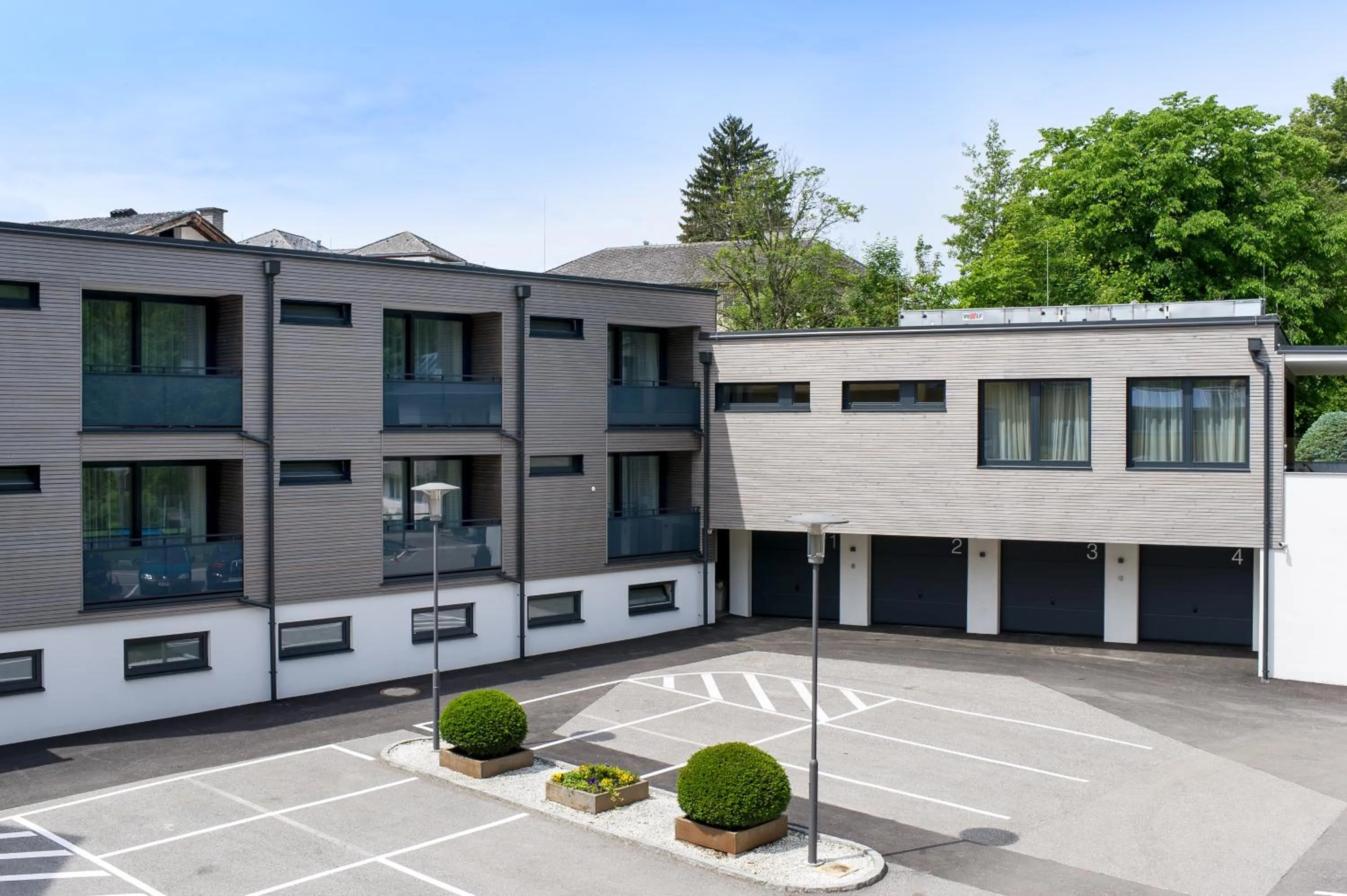 Property building in Hotel Post Wrann