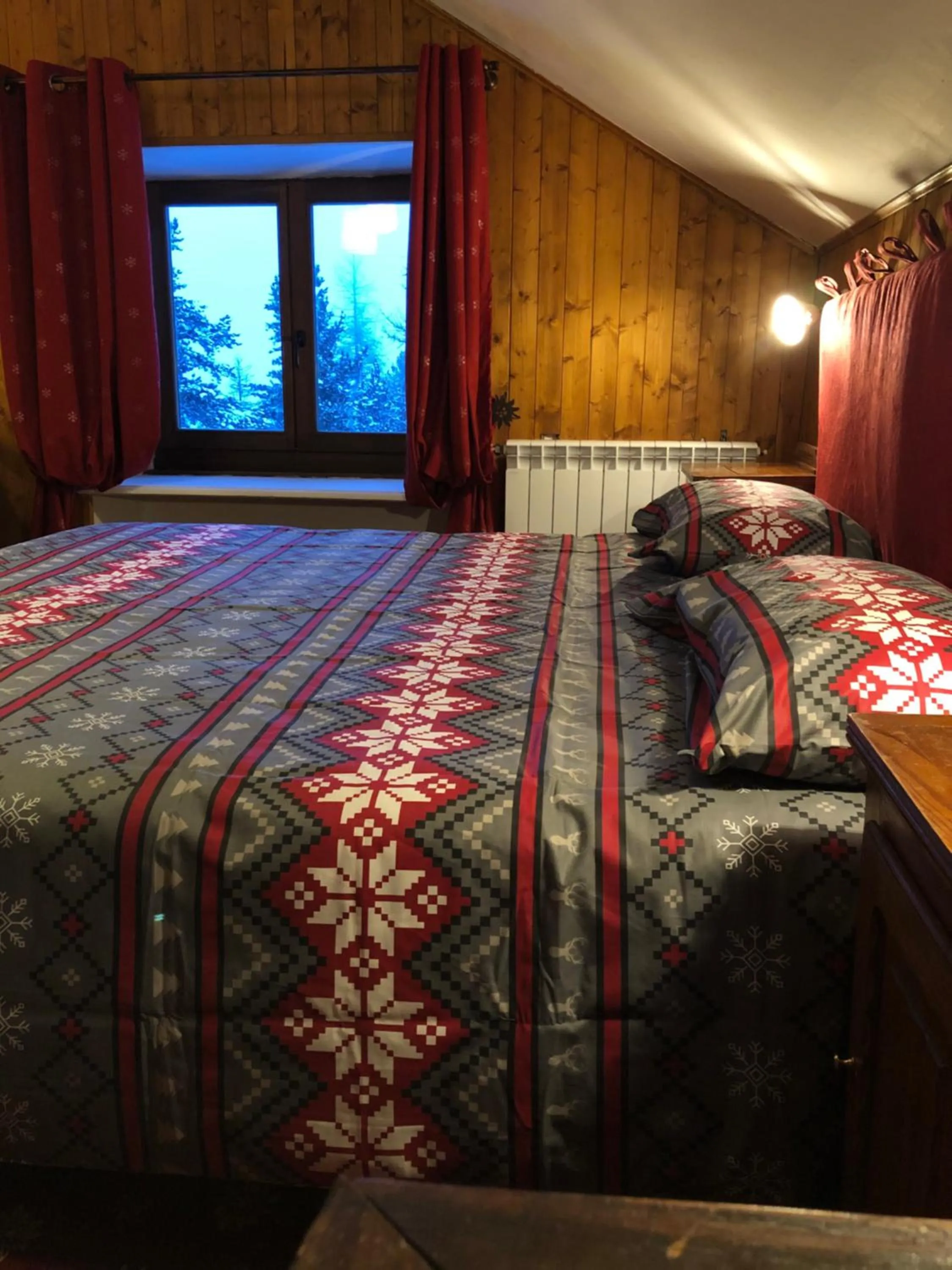 Bed in Rifugio Baita Gimont