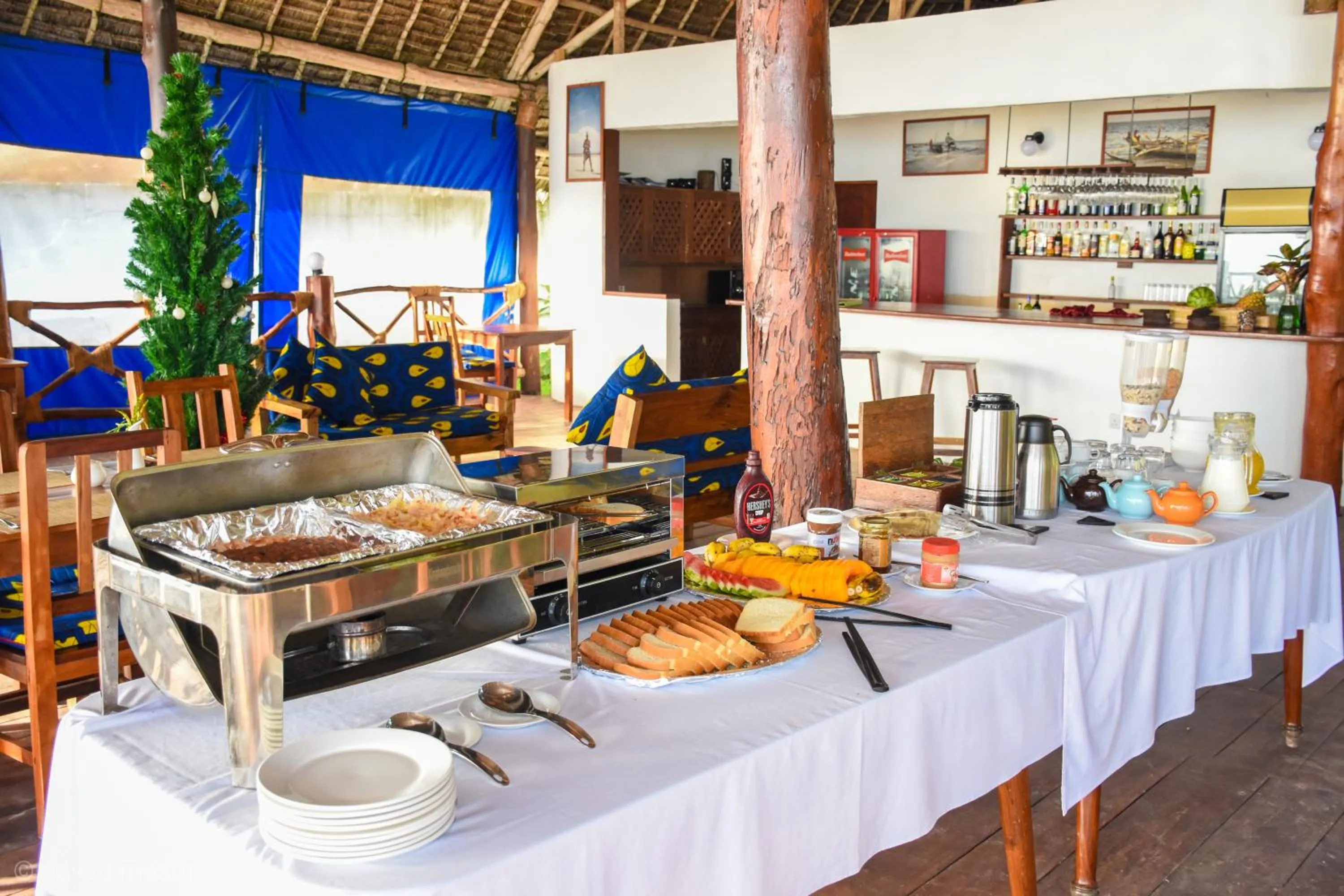 Food and drinks in Panga Chumvi Beach Resort