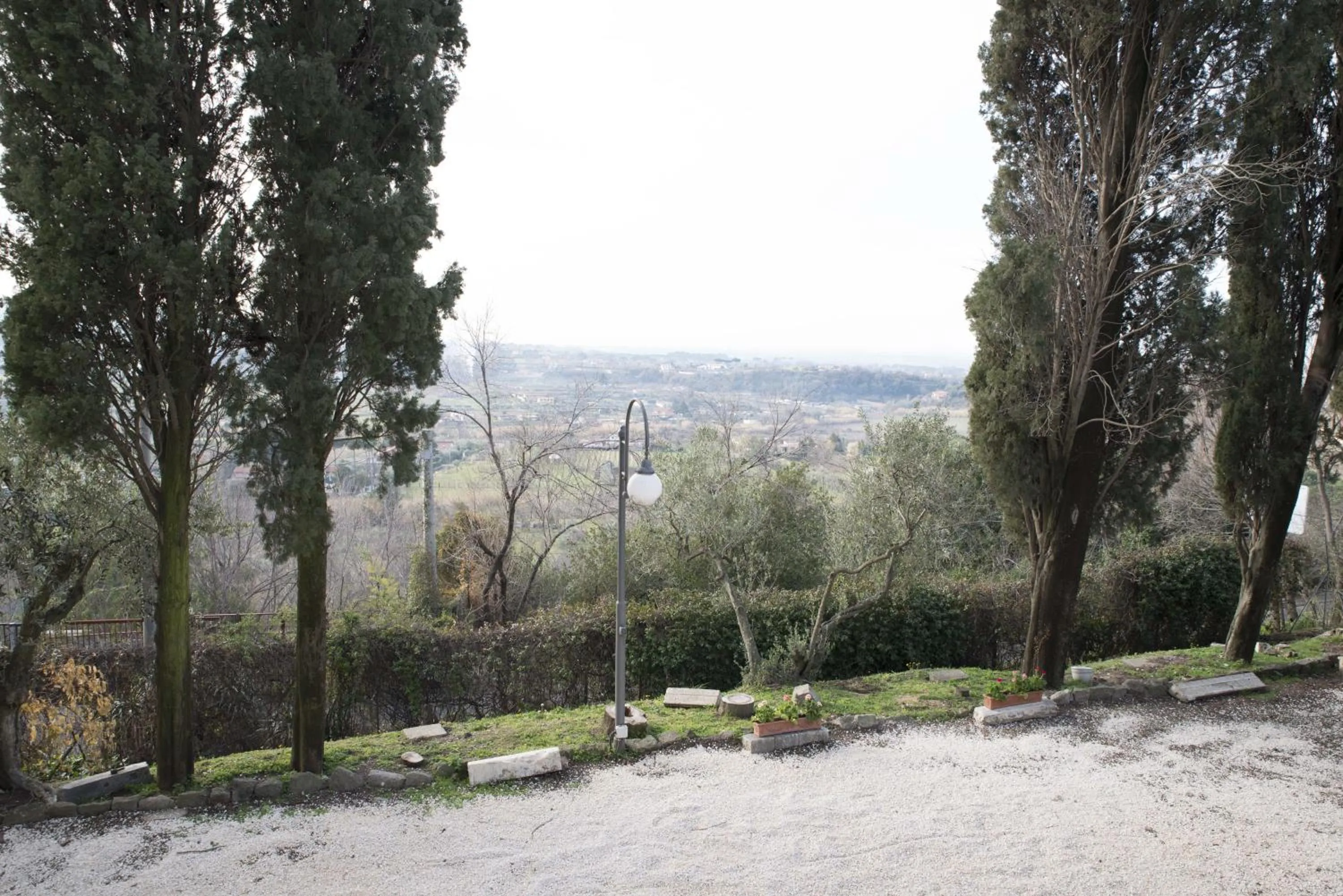 Garden view in La Dolce Casetta