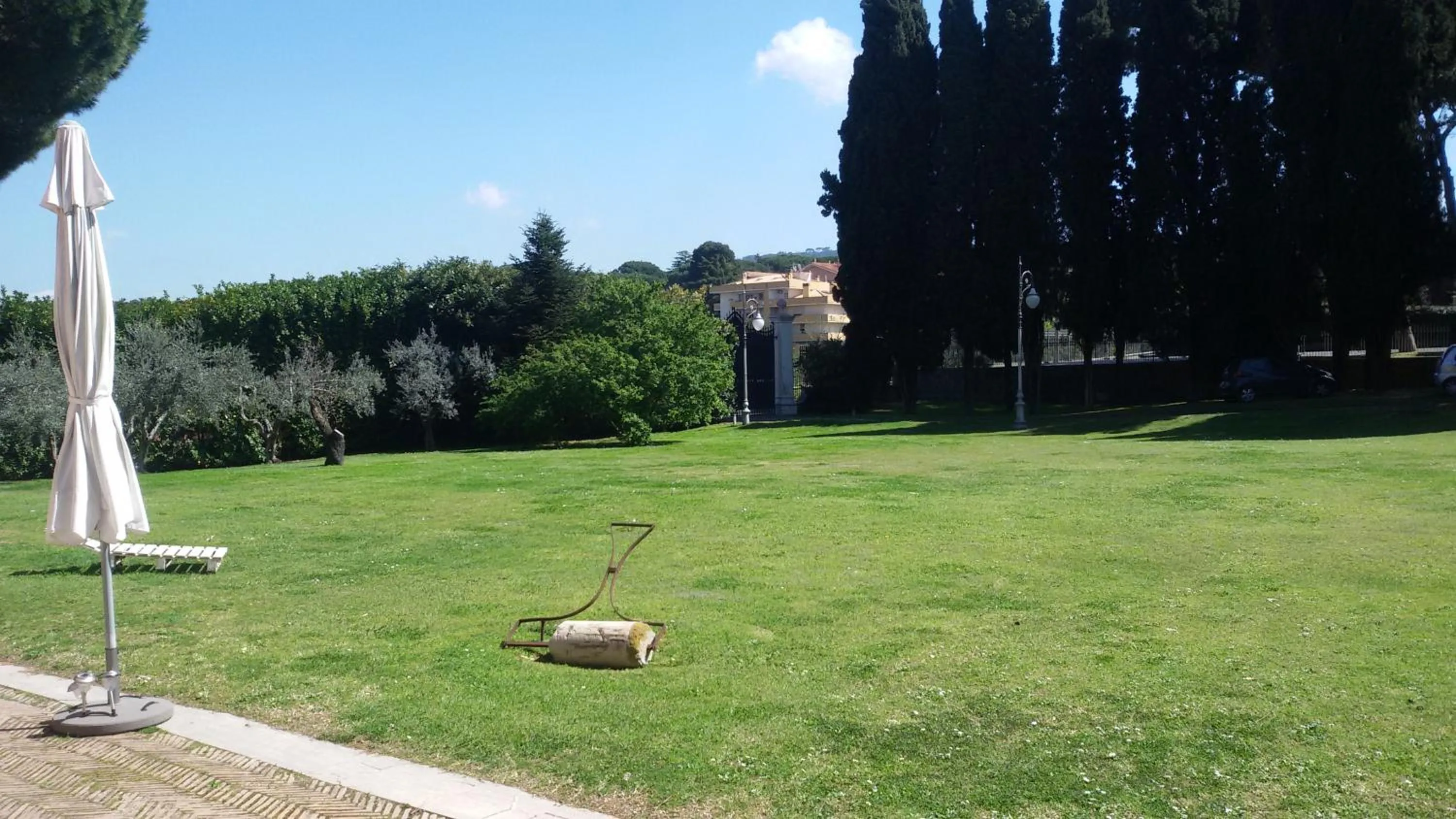 Garden view in La Dolce Casetta
