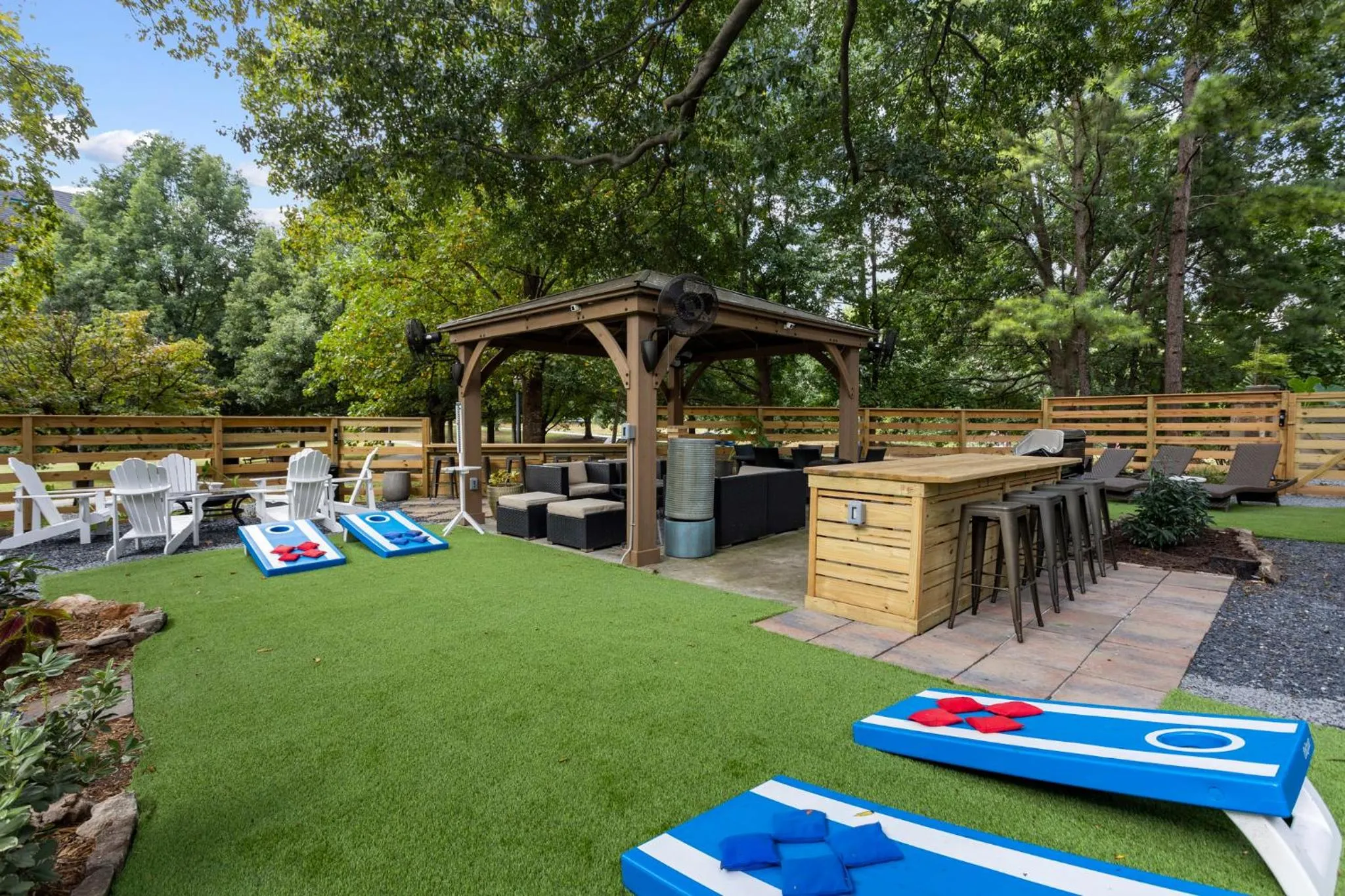 Patio in The Dobbs Atlanta Beltline - Luxury & Location, 1 Mile to Downtown Atlanta