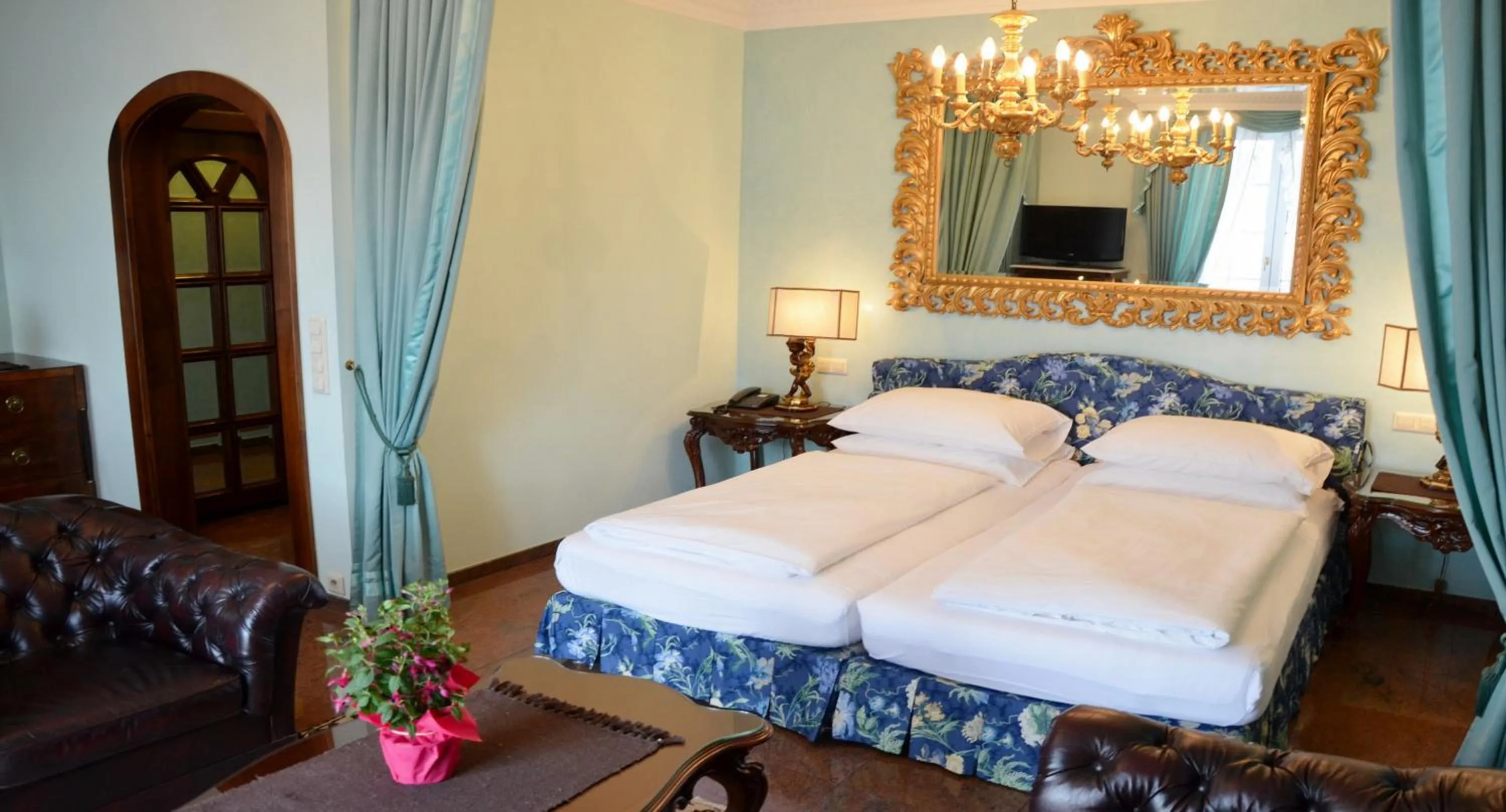 Bed in Seehotel Porcia