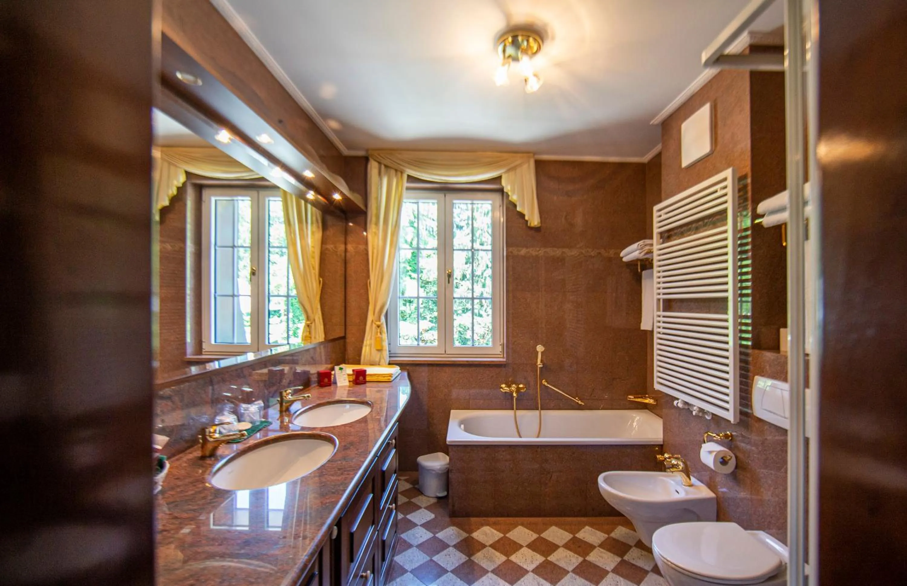 Bathroom in Seehotel Porcia