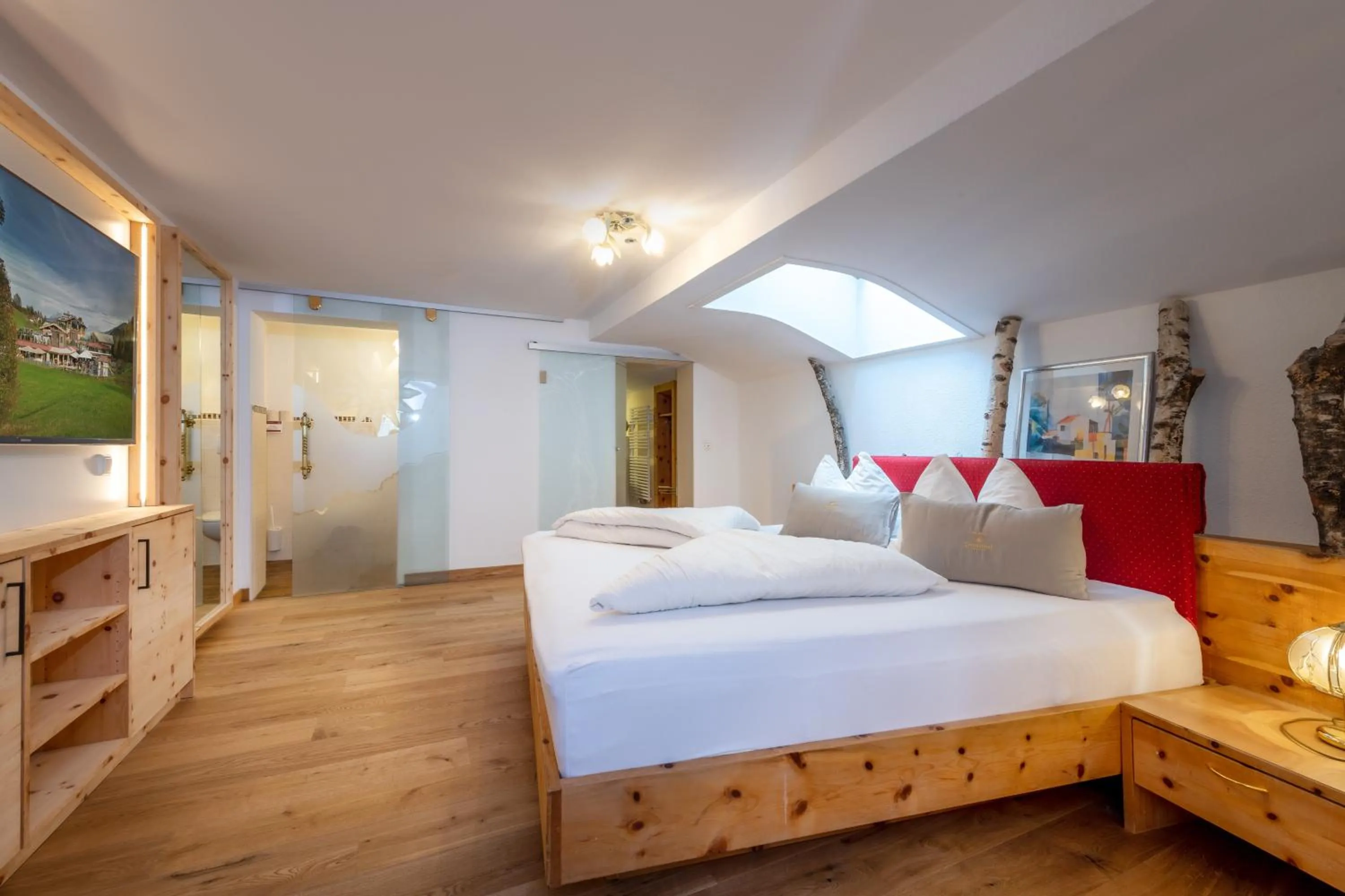 Photo of the whole room, Bed in Vitalhotel Sonnenhof