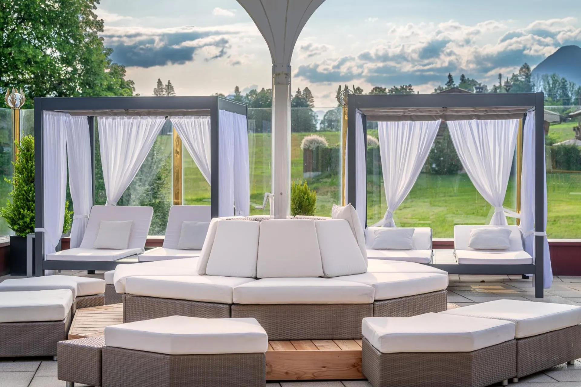 Spa and wellness centre/facilities in Vitalhotel Sonnenhof