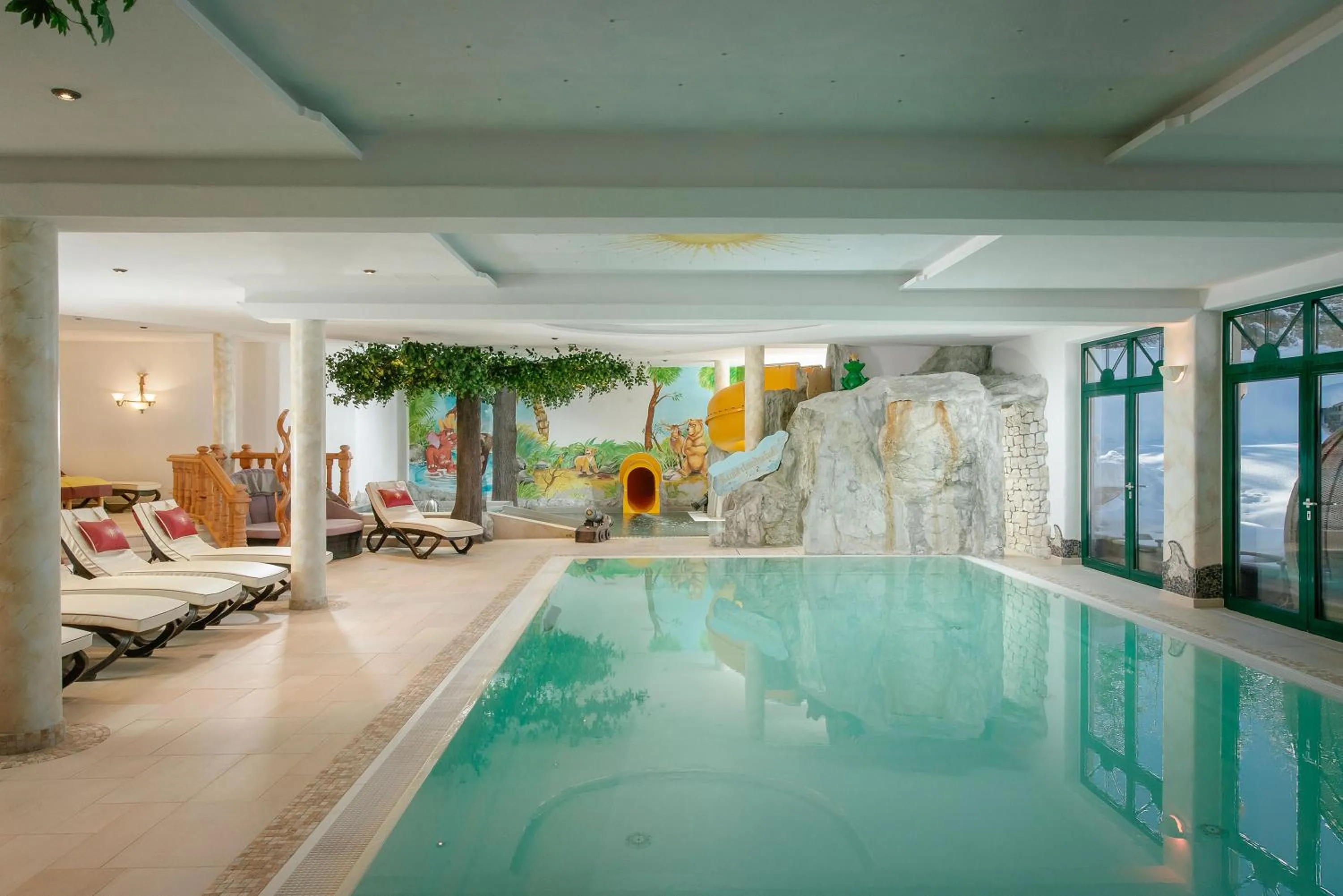 Spa and wellness centre/facilities in Vitalhotel Sonnenhof