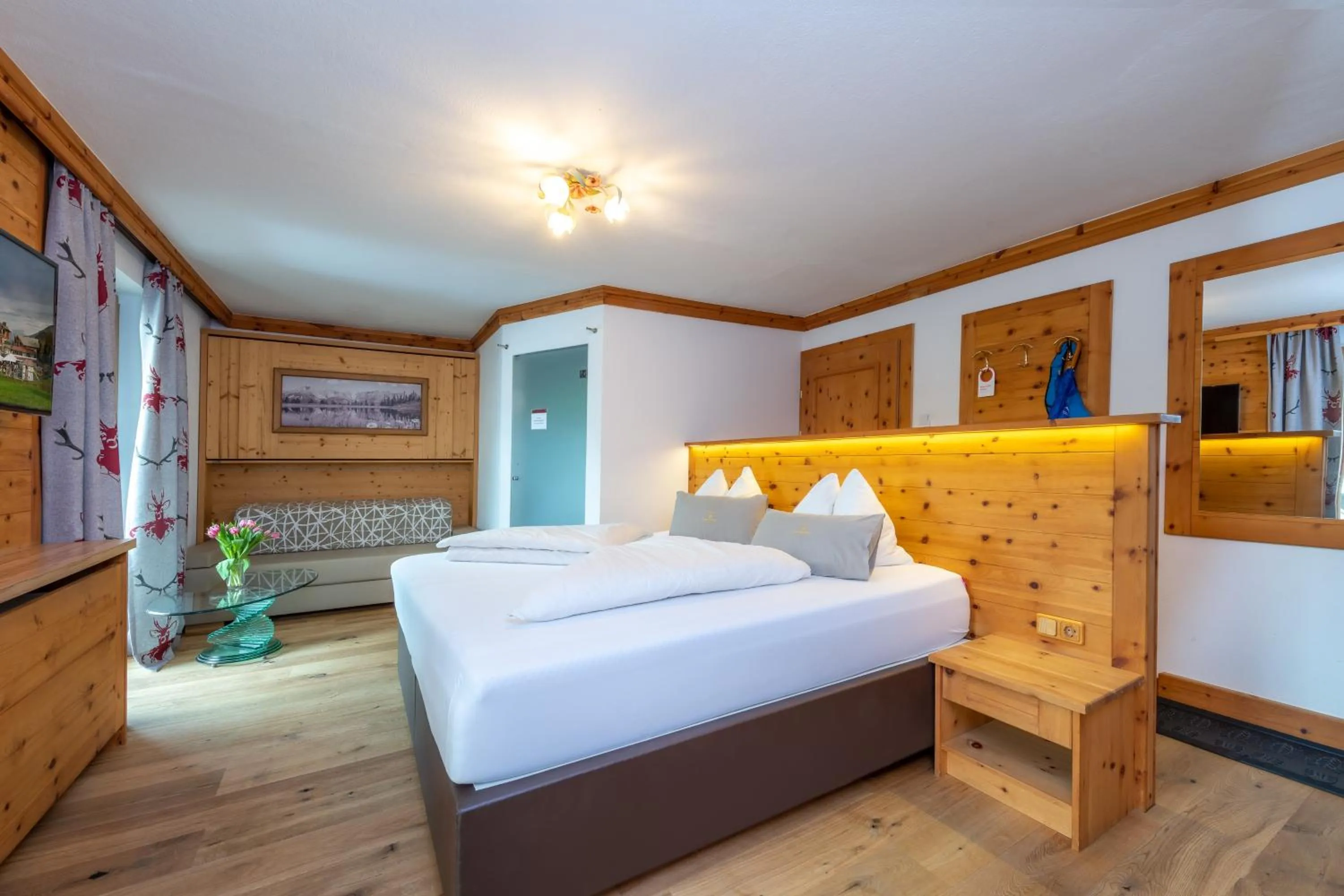 Photo of the whole room, Bed in Vitalhotel Sonnenhof