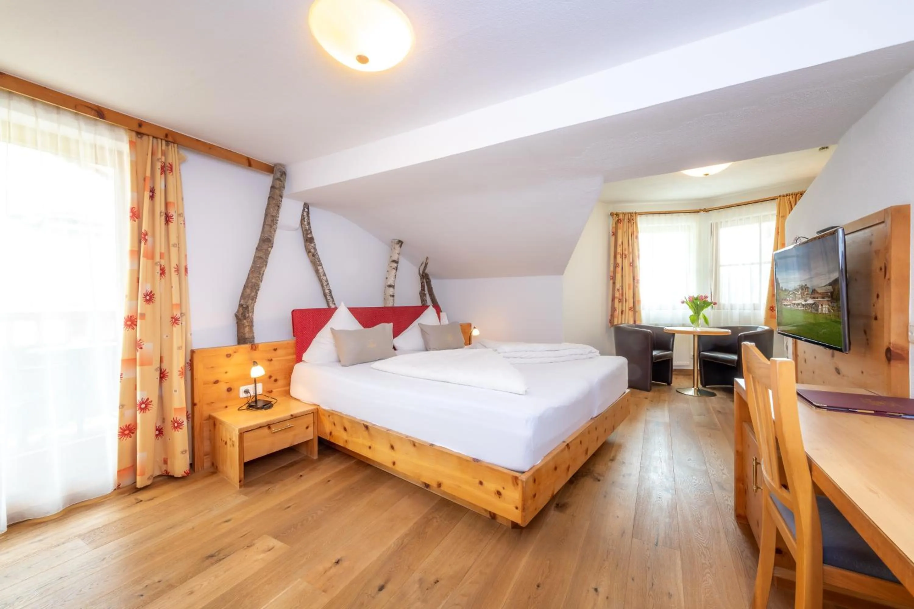 Photo of the whole room, Bed in Vitalhotel Sonnenhof