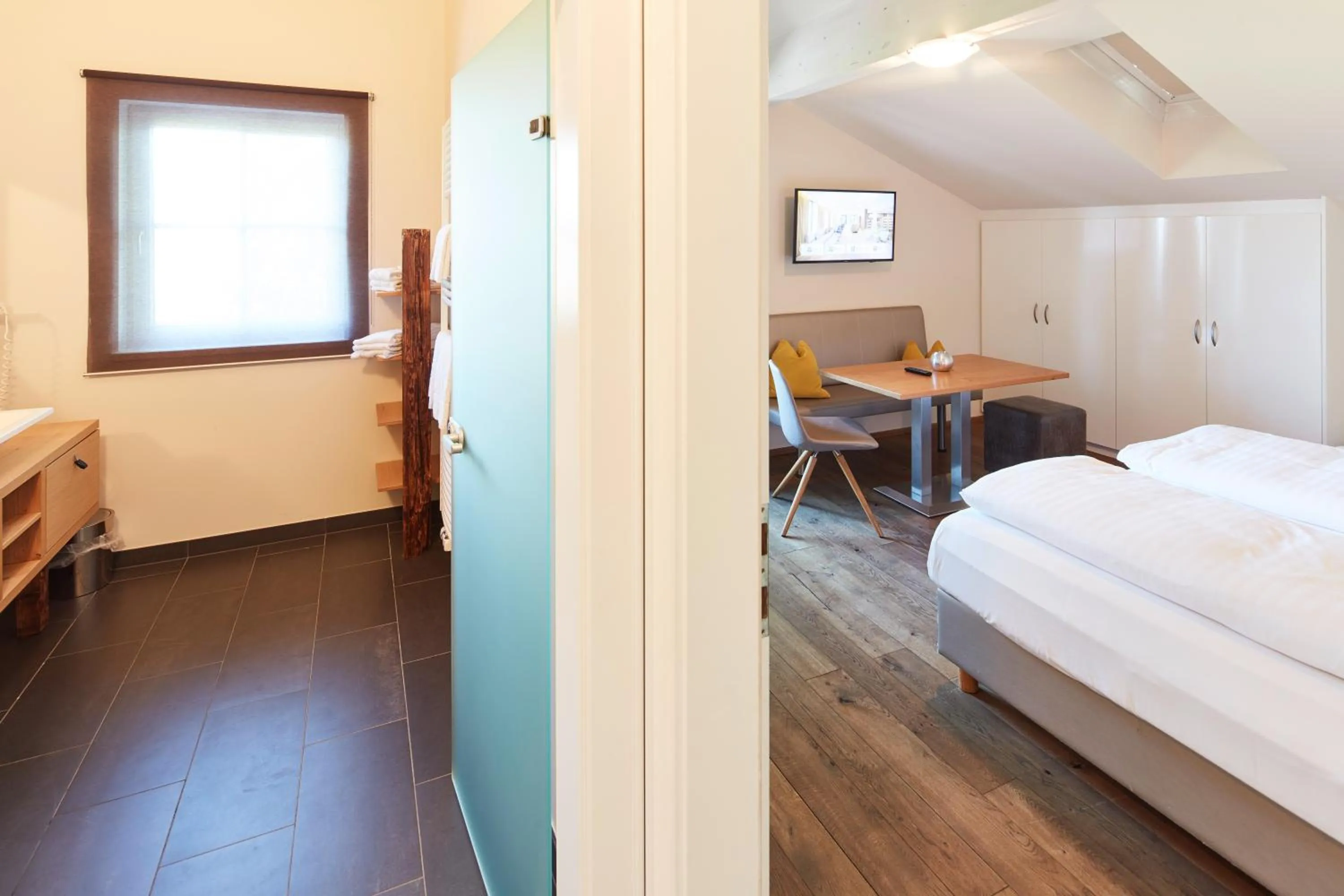 Photo of the whole room, Bed in Hotel Gerl