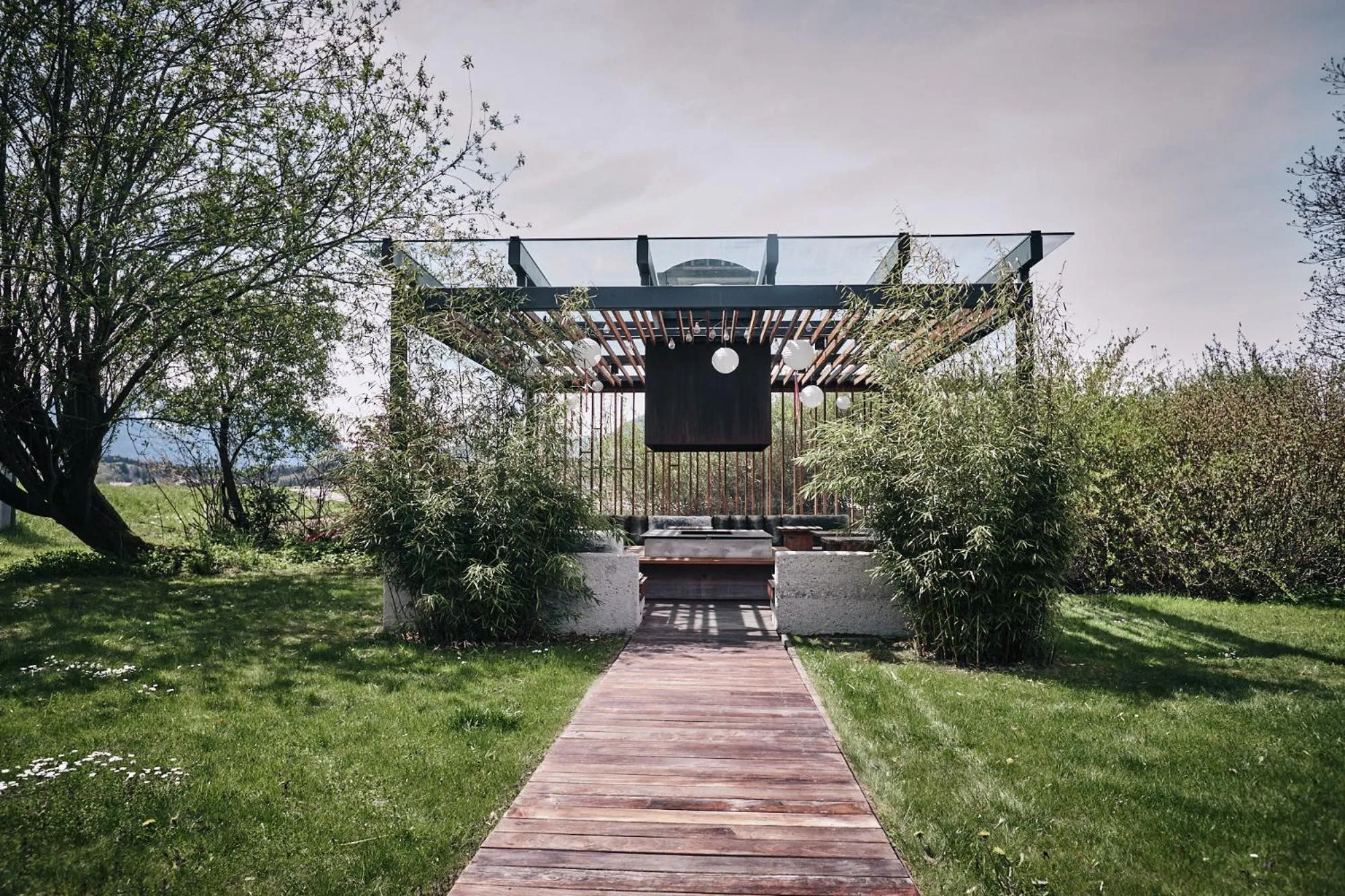 Garden in Hotel Gerl