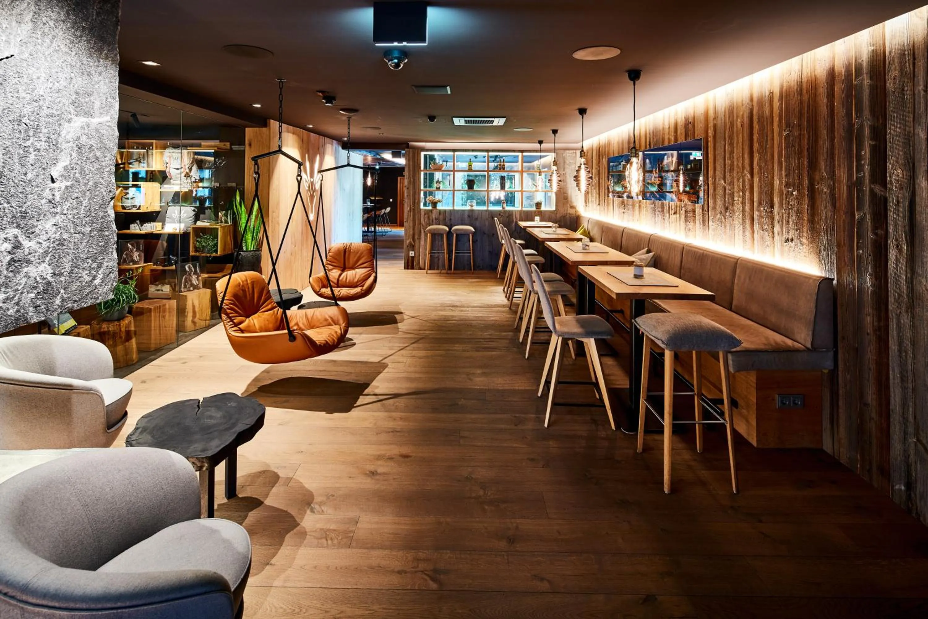 Lobby or reception in Hotel Gerl