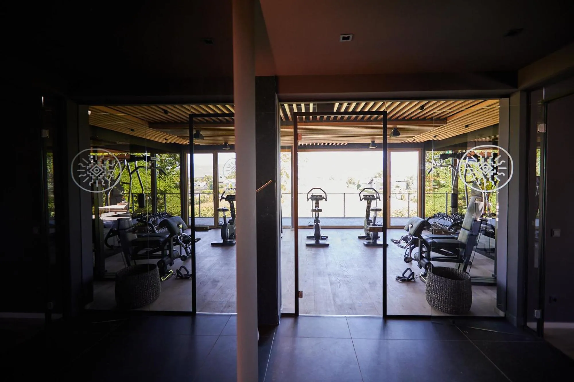 Fitness centre/facilities in Hotel Gerl