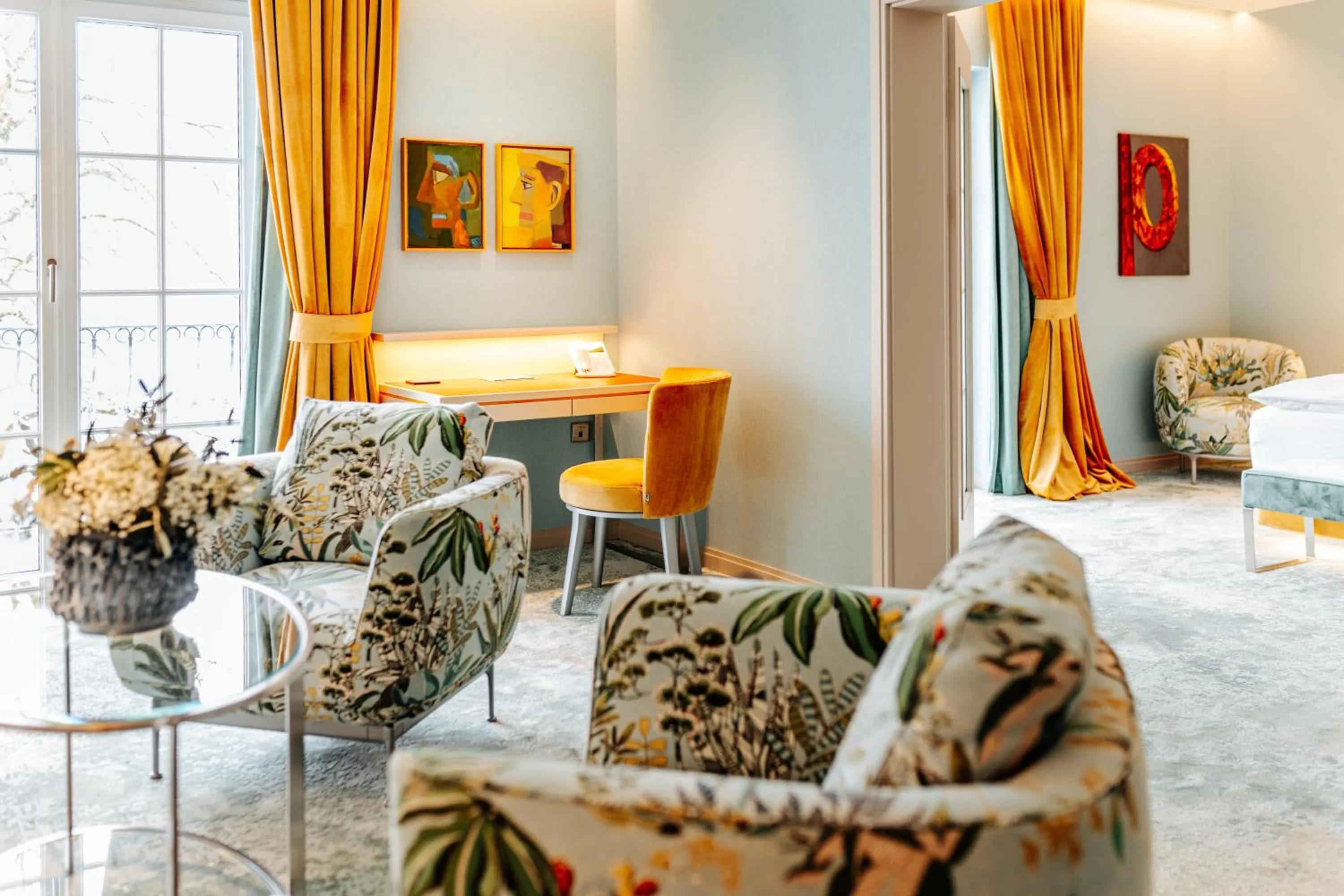 Living room in Hotel Schloss Seefels