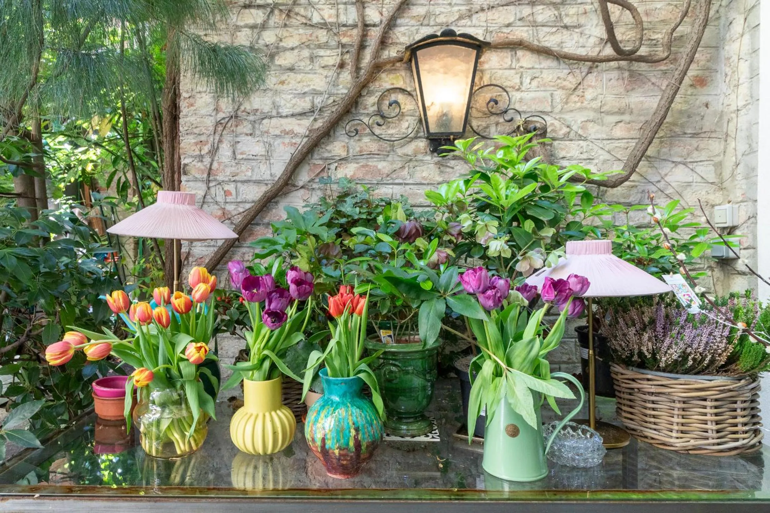 Garden in Hotel Schwalbe