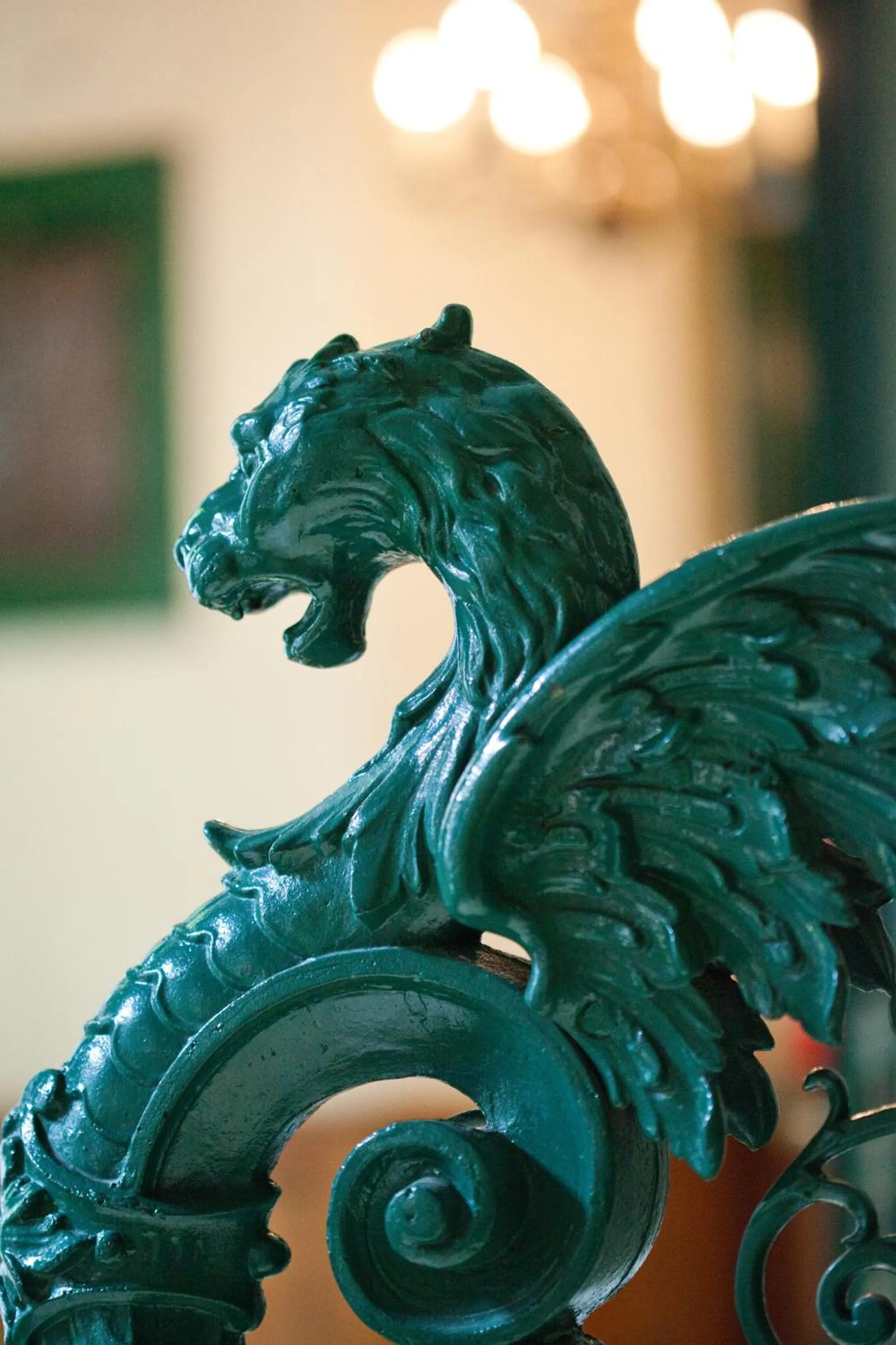 Decorative detail in Hotel Schwalbe