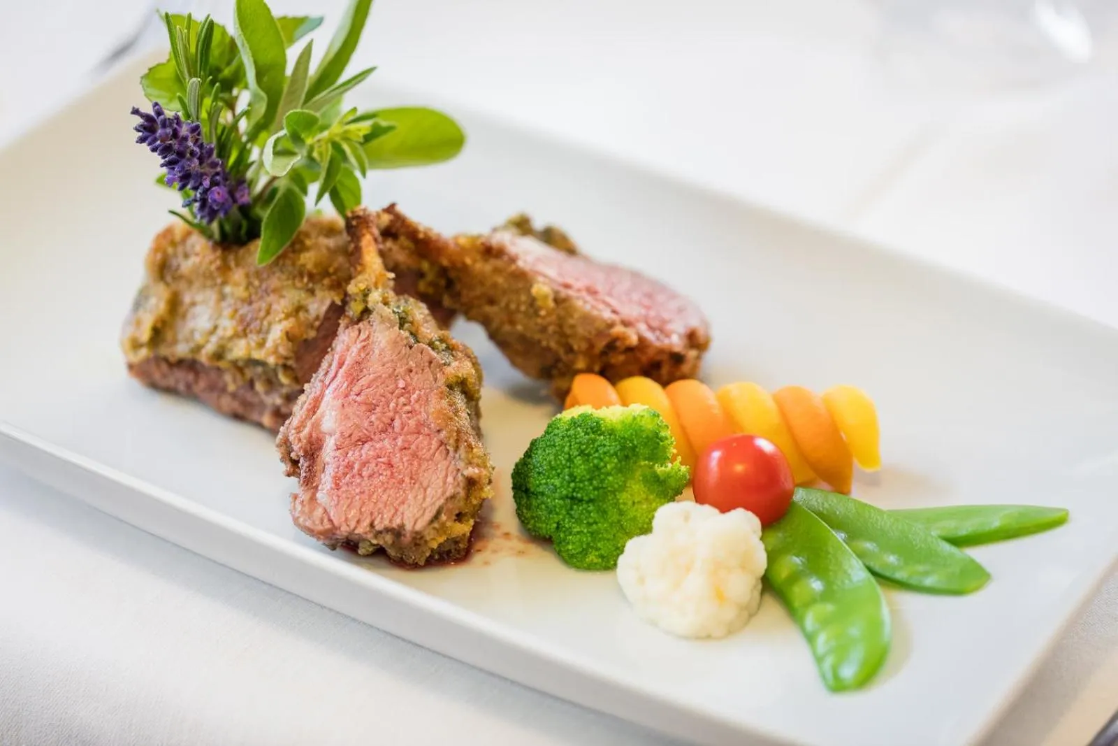 Food close-up in Hotel Breithorn