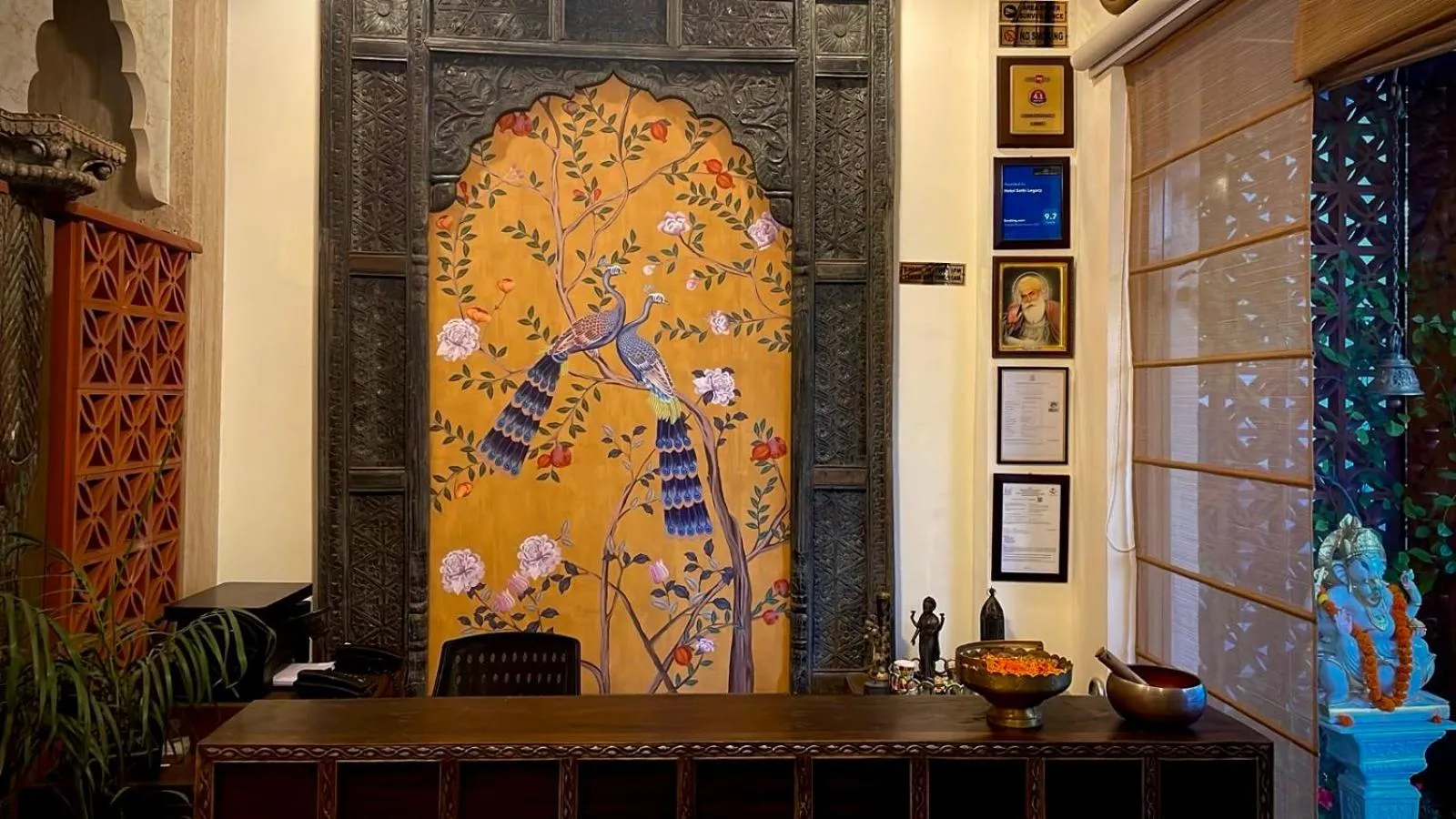 Lobby or reception in Hotel Sethi Legacy