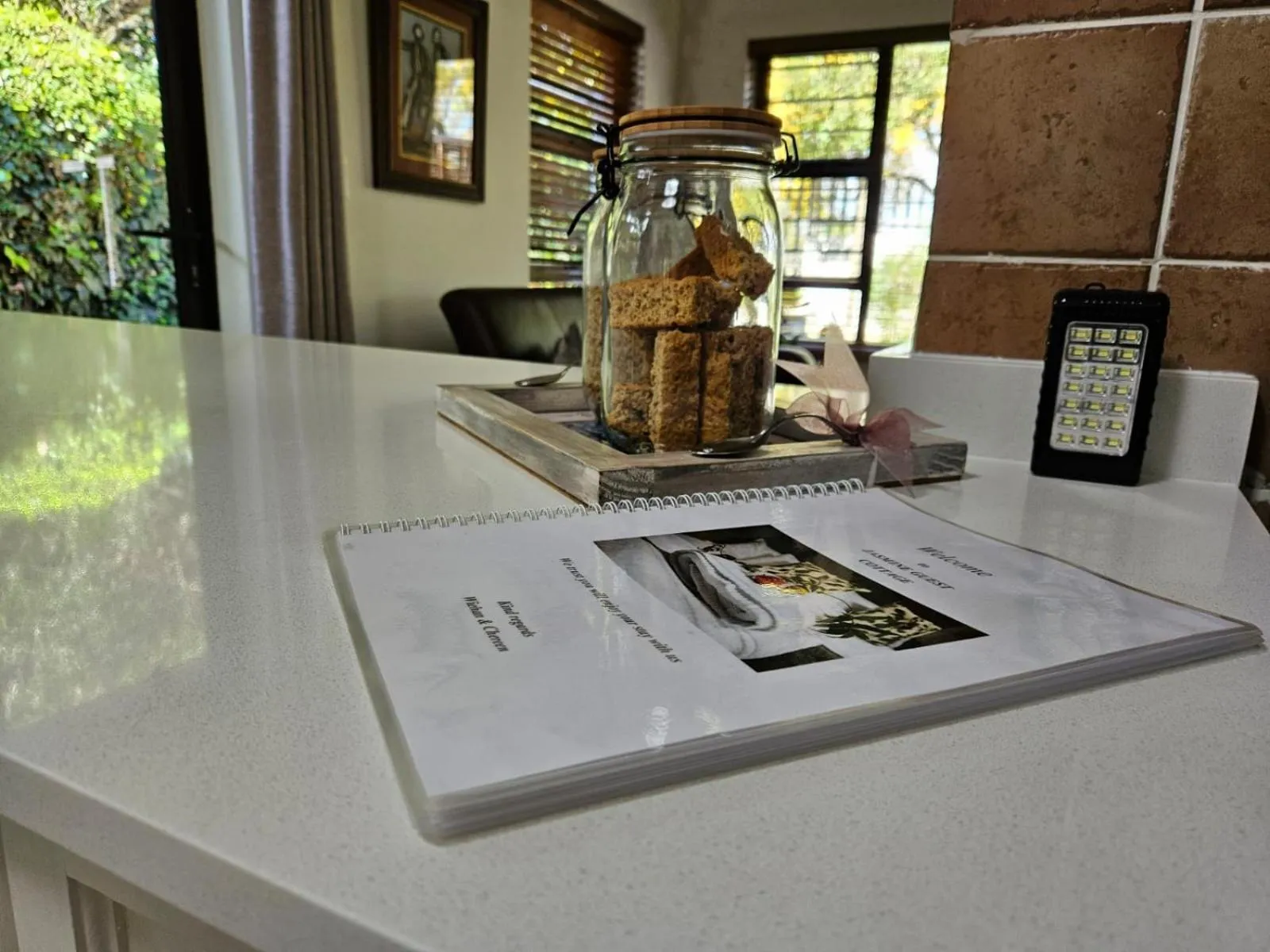 kitchen in Jasmine Guest Cottage