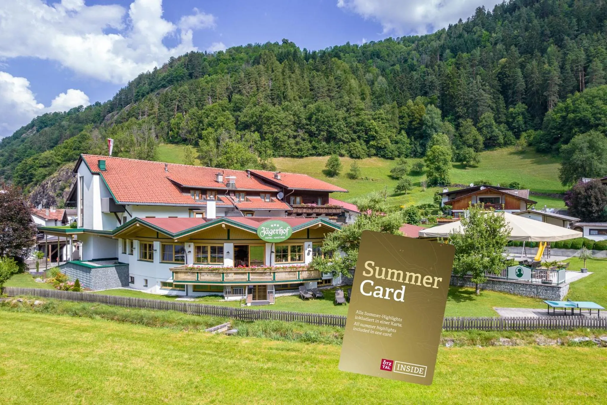 Property building in Hotel Jägerhof