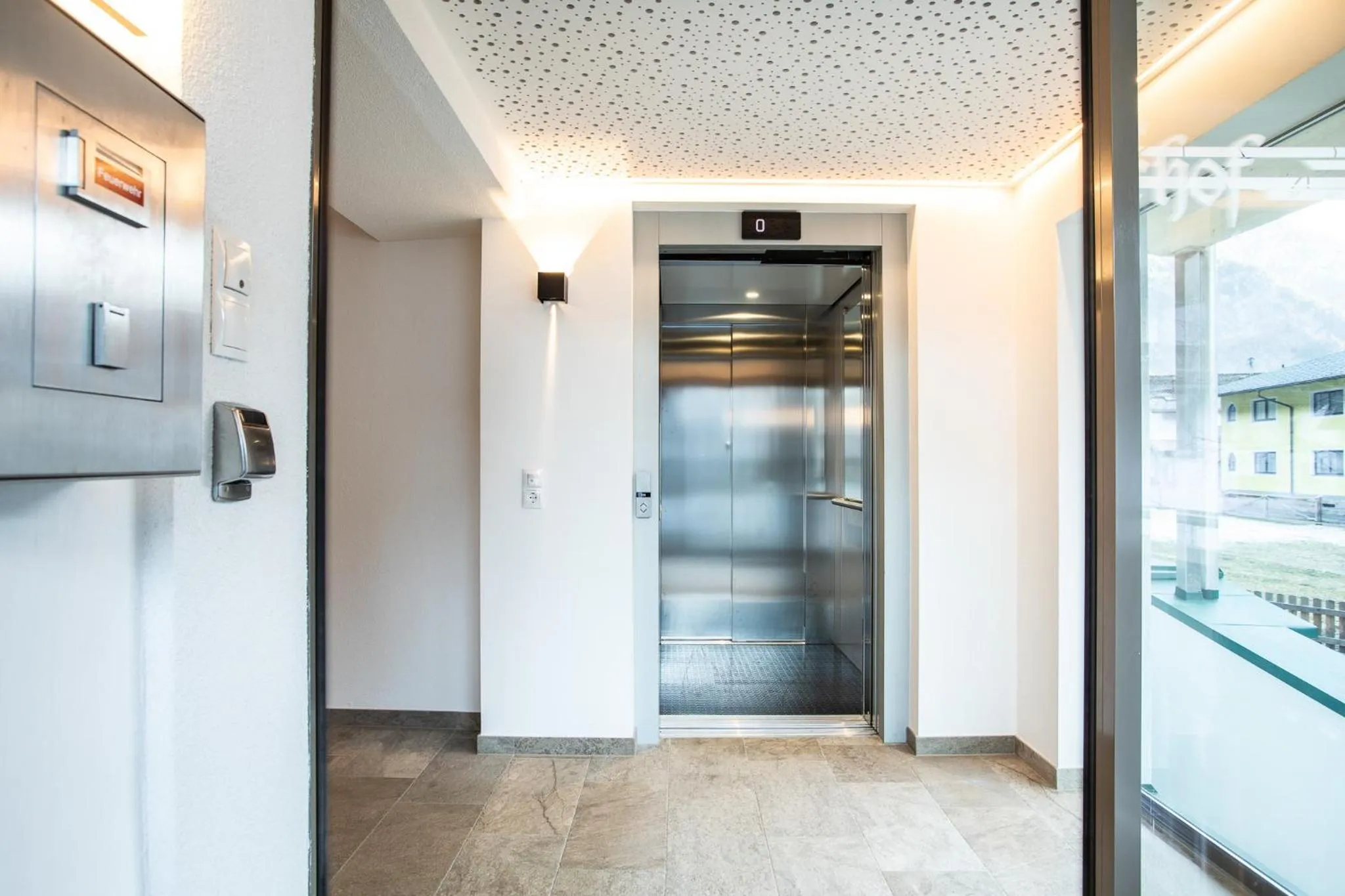 elevator in Hotel Jägerhof