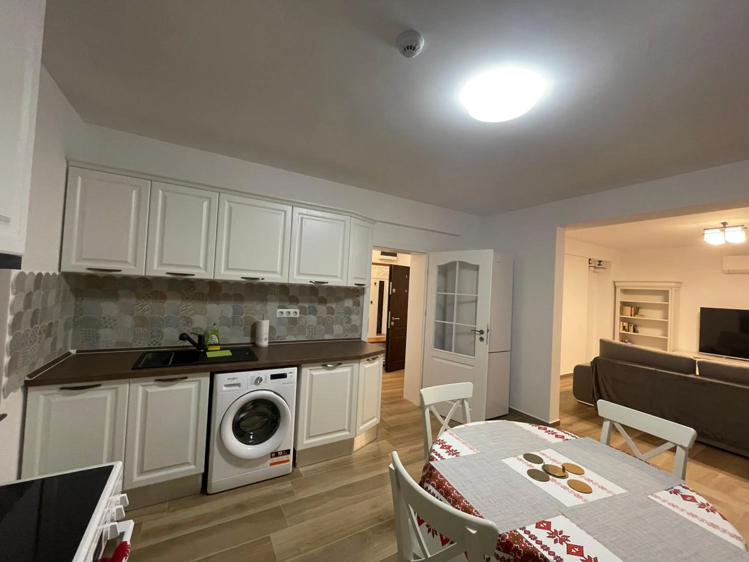 Kitchen or kitchenette in Iarca Inn