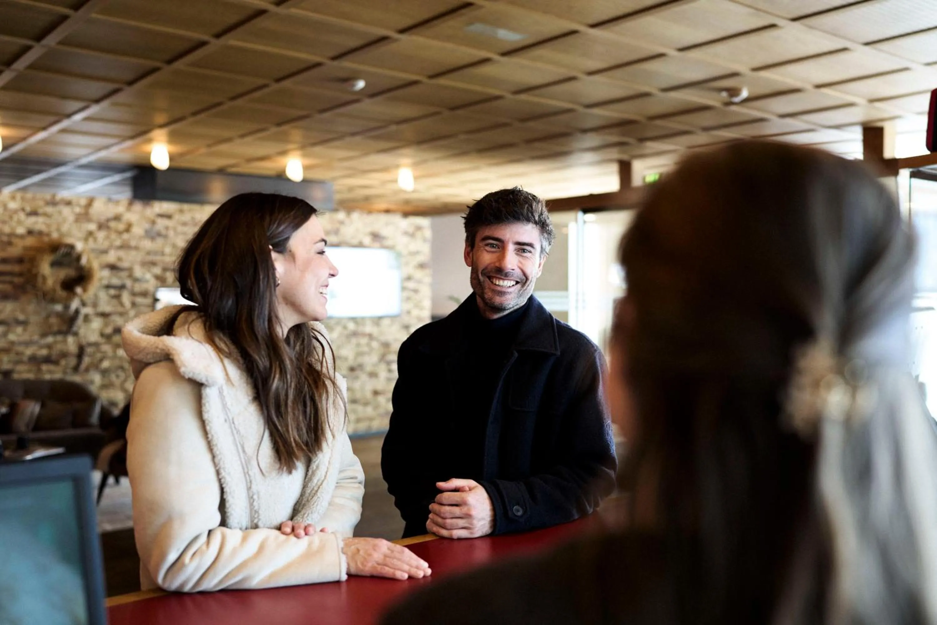 Lobby or reception in Hotel Steffisalp