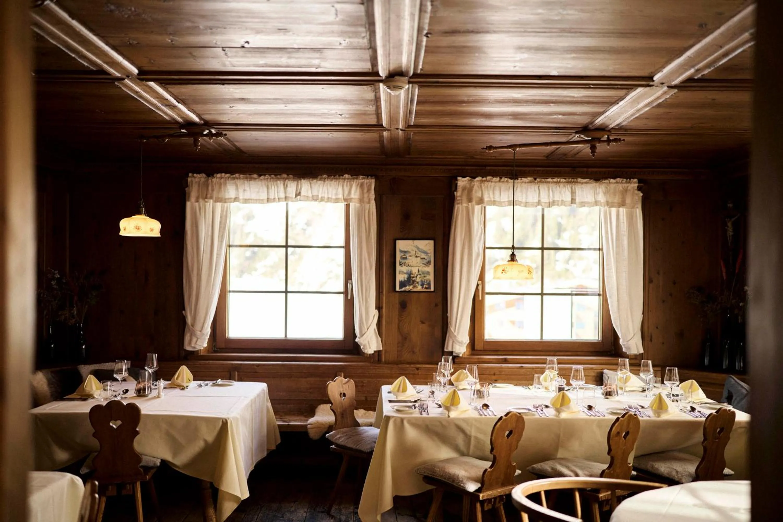 Restaurant/places to eat in Hotel Steffisalp