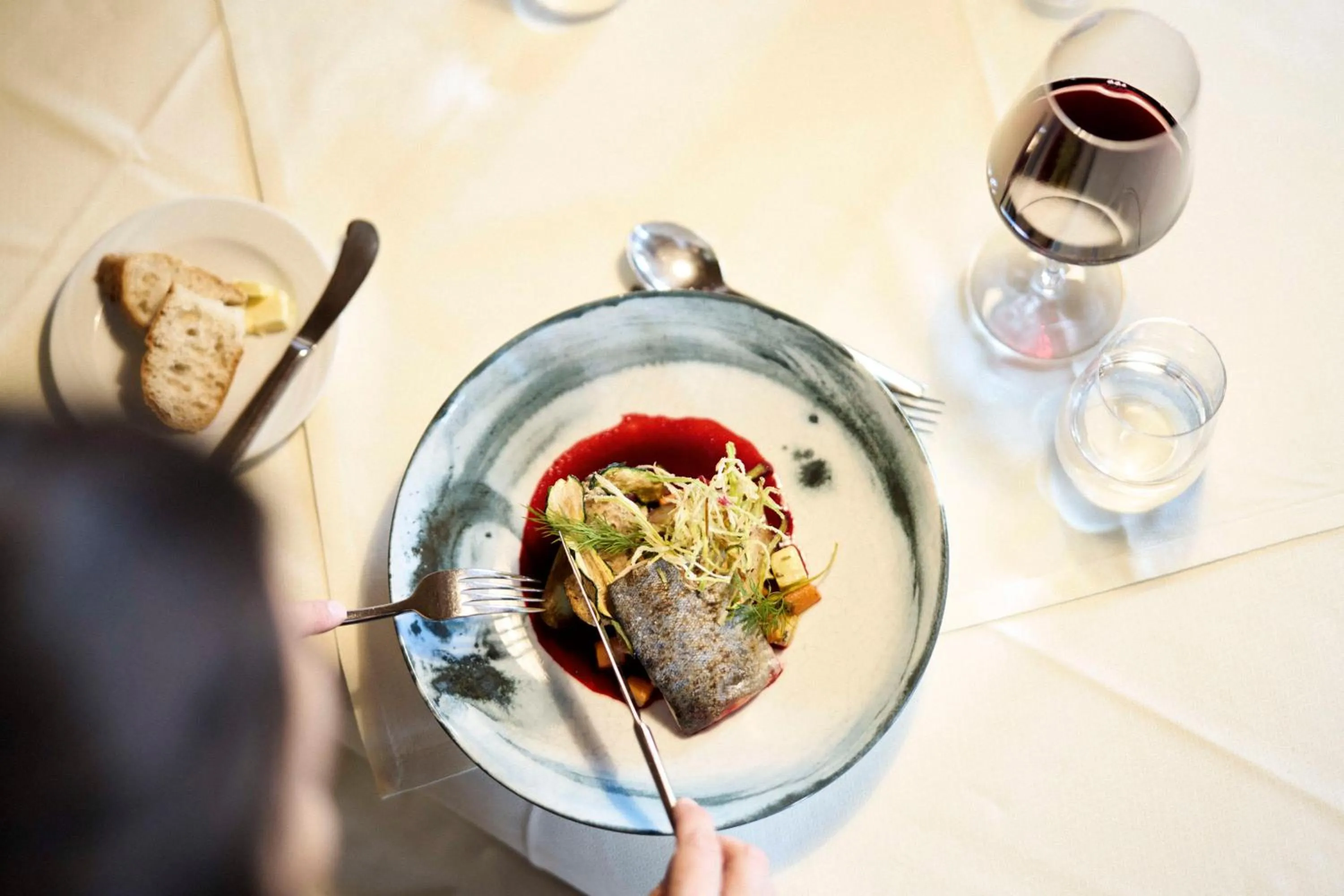 Dinner in Hotel Steffisalp