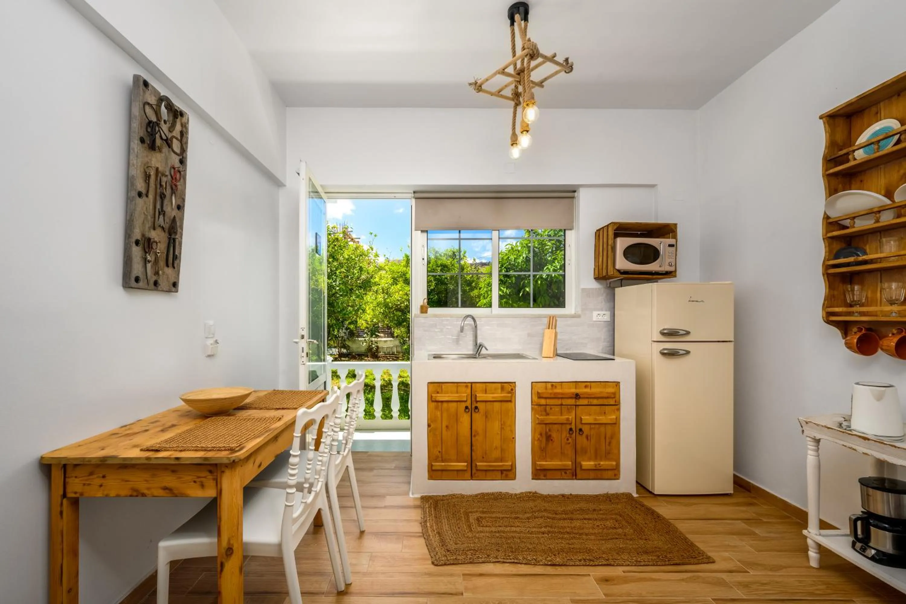 Kitchen or kitchenette in Afroditi Superior Apartments