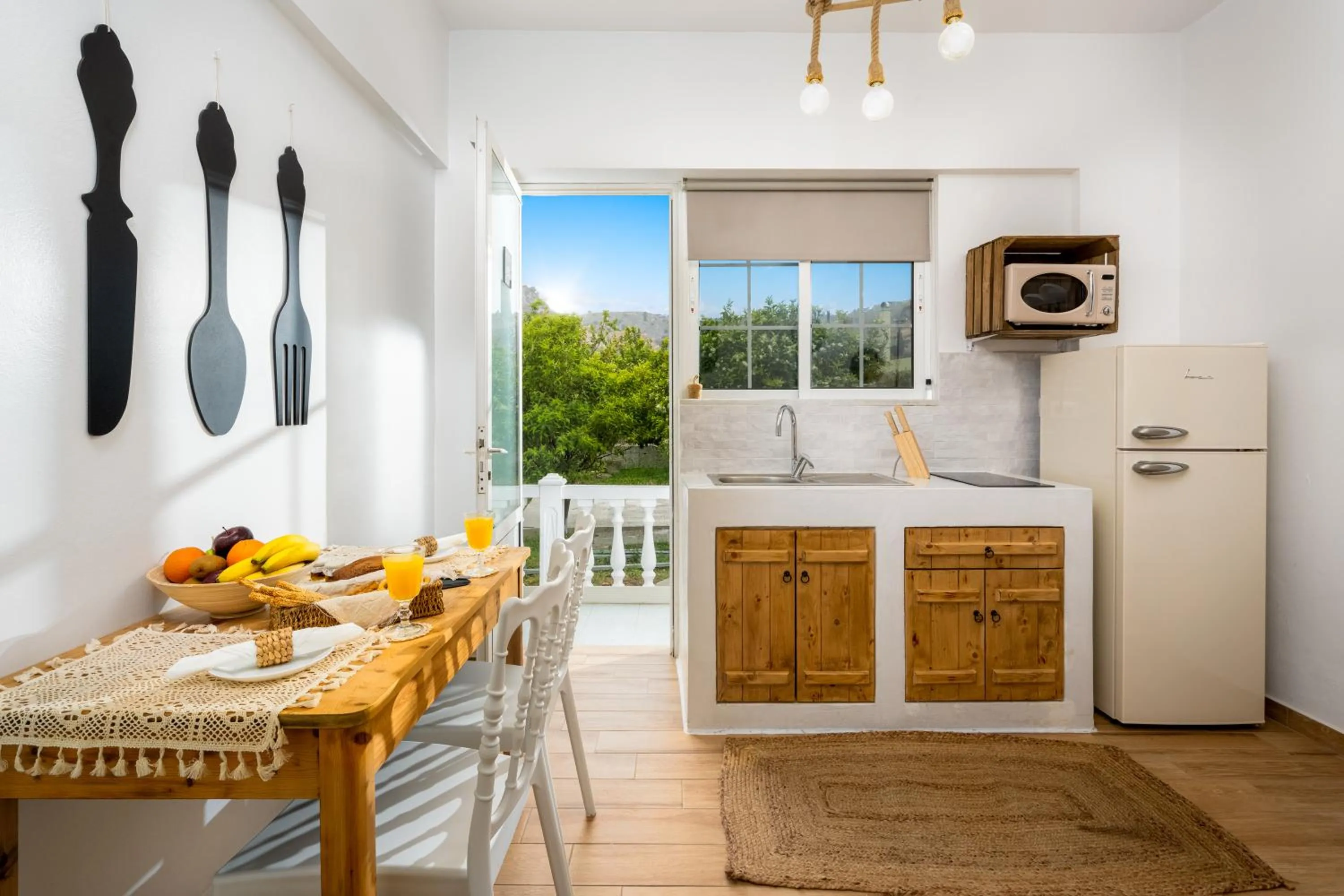 Kitchen or kitchenette in Afroditi Superior Apartments