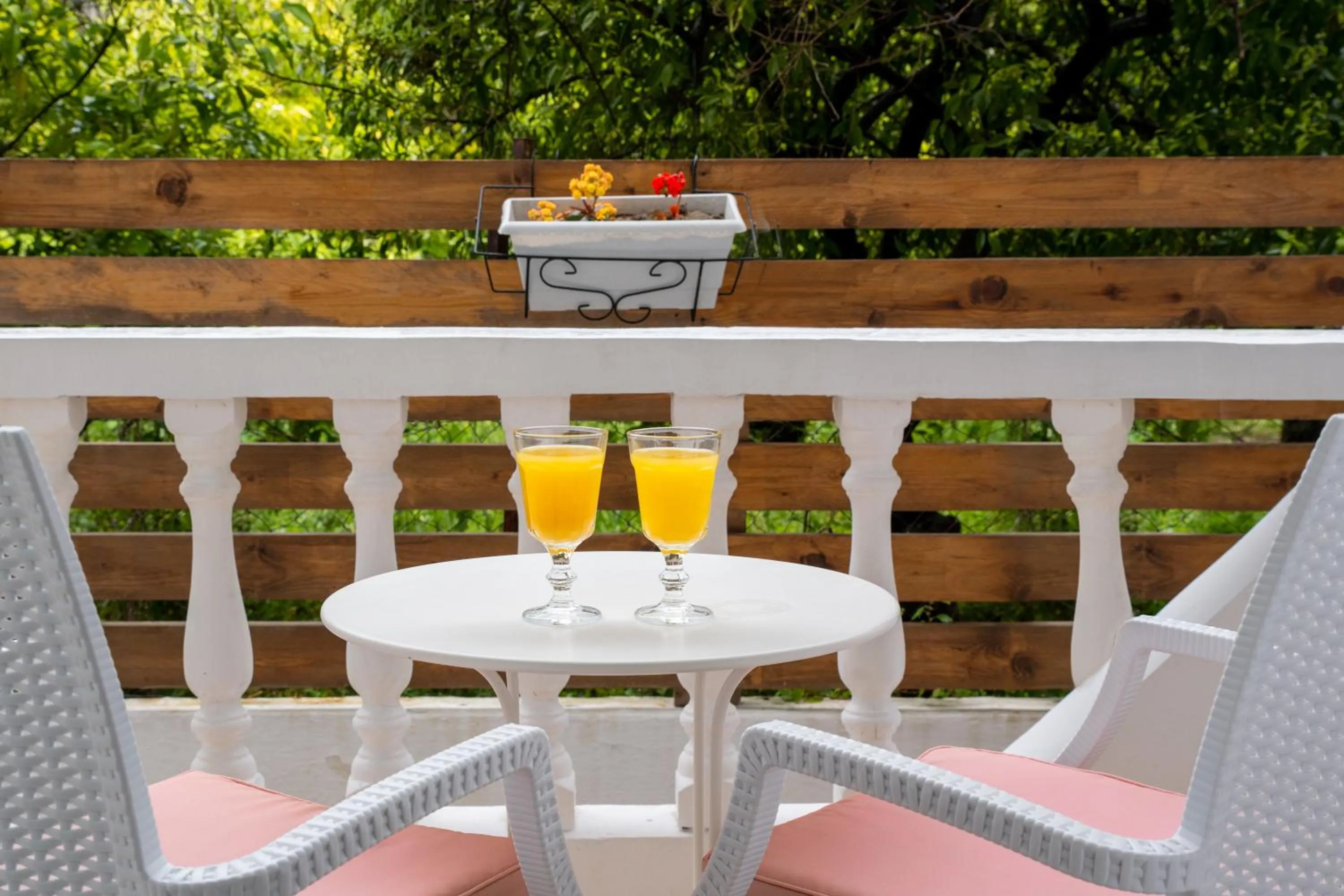 Balcony/Terrace in Afroditi Superior Apartments
