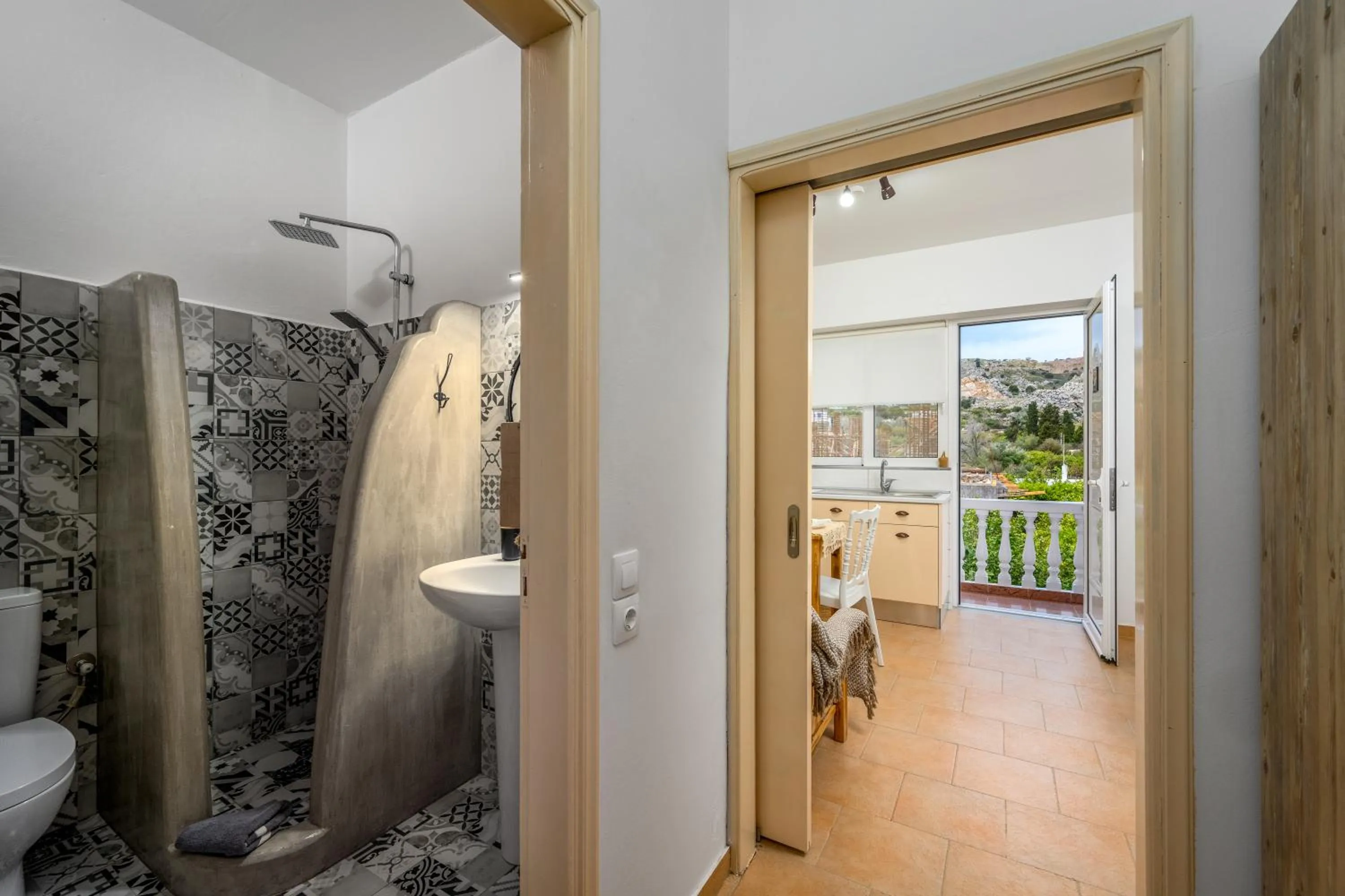 Bathroom in Afroditi Superior Apartments