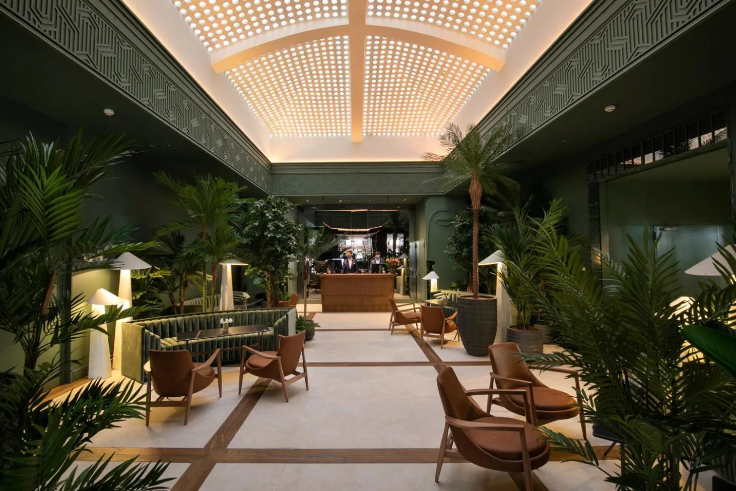 Lobby or reception in Only YOU Hotel Málaga