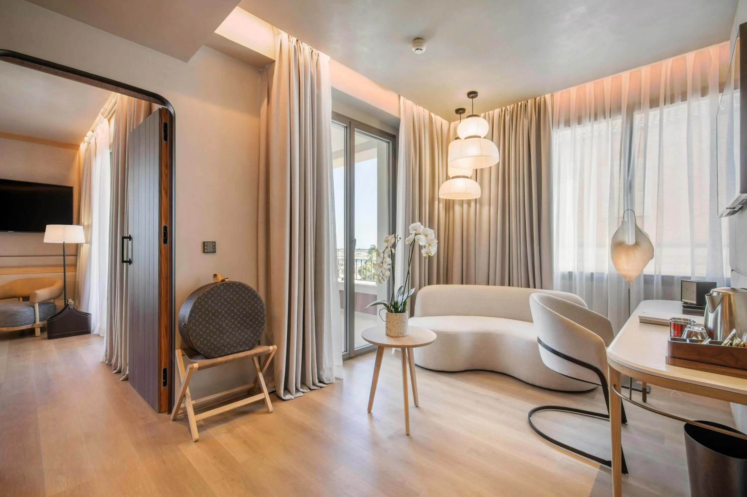 Seating area in Only YOU Hotel Málaga