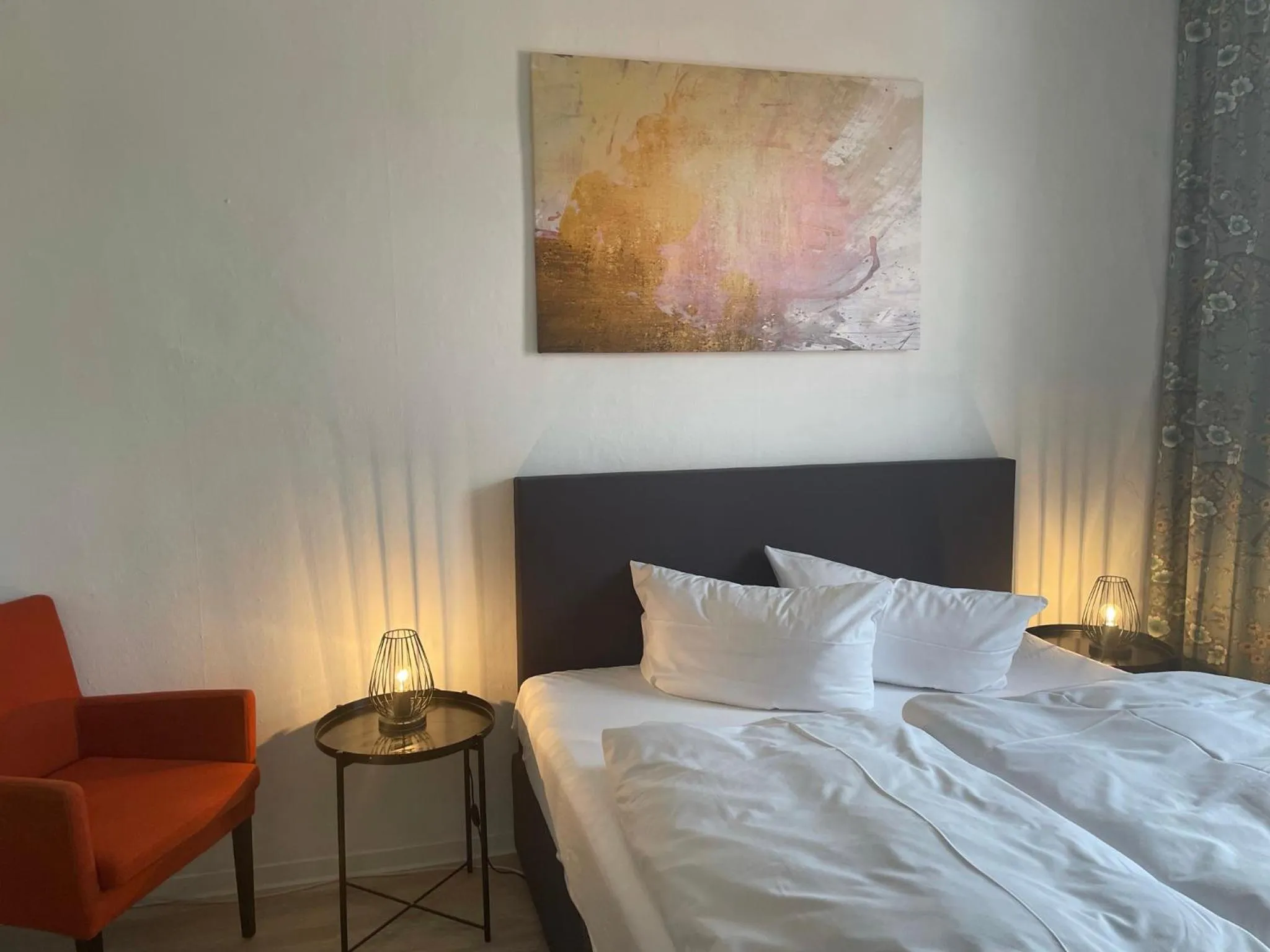 Photo of the whole room, Bed in Harzhotel Warnstedter Krug