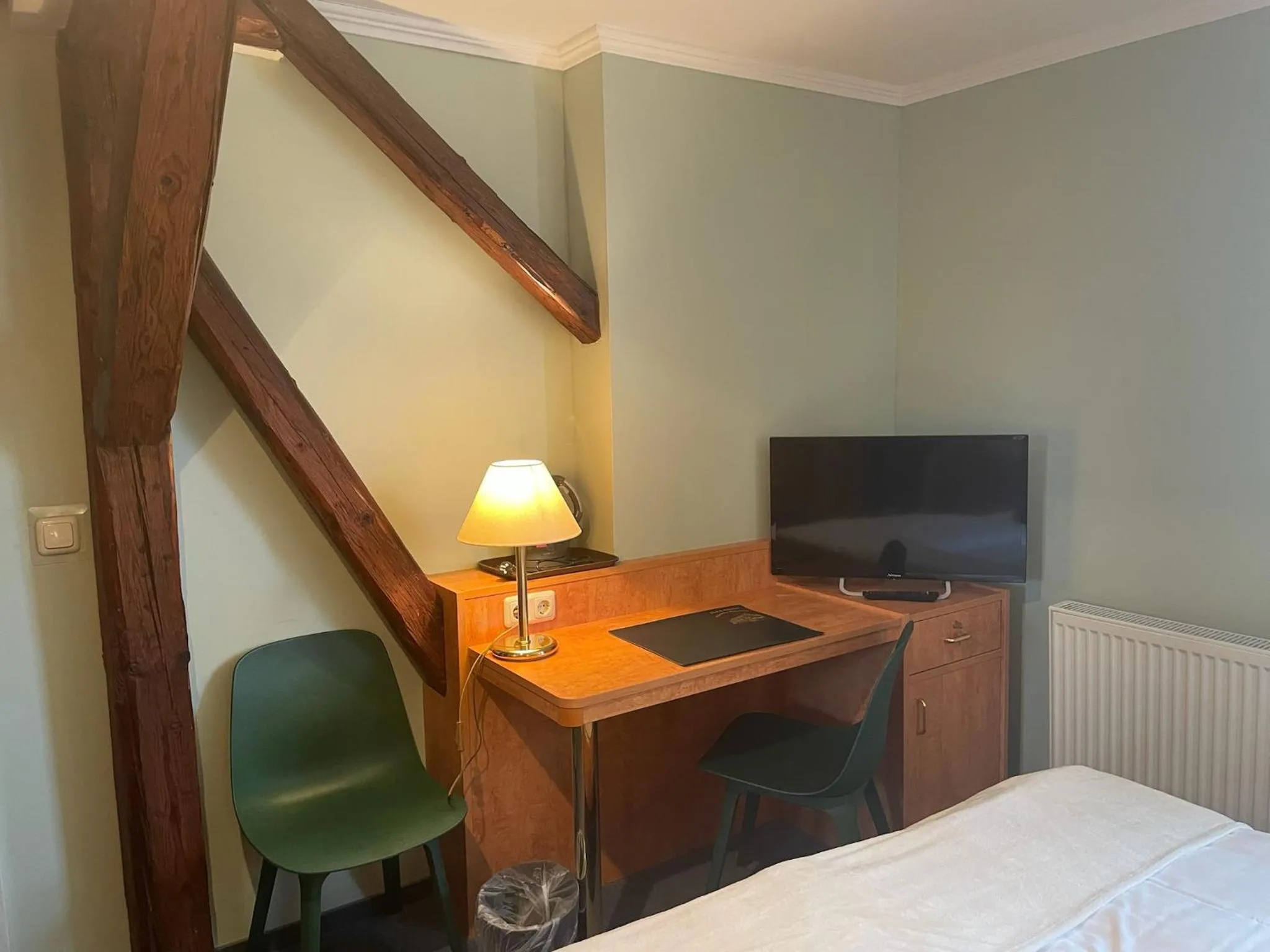 Bed in Harzhotel Warnstedter Krug