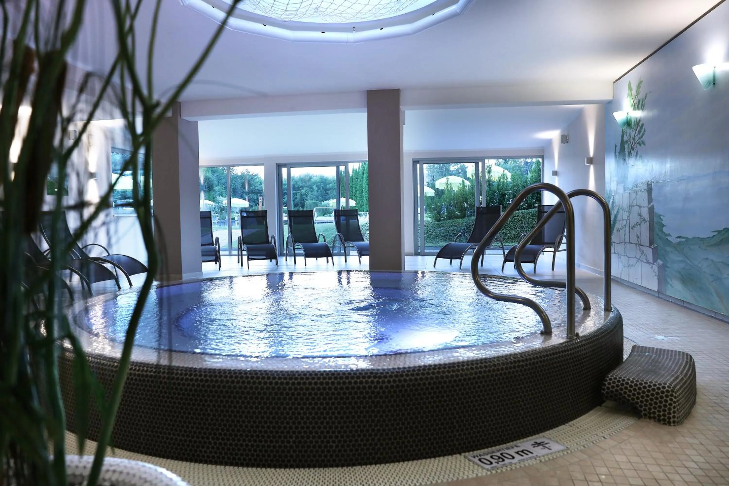 Hot Tub in Dei Hotel Schönblick