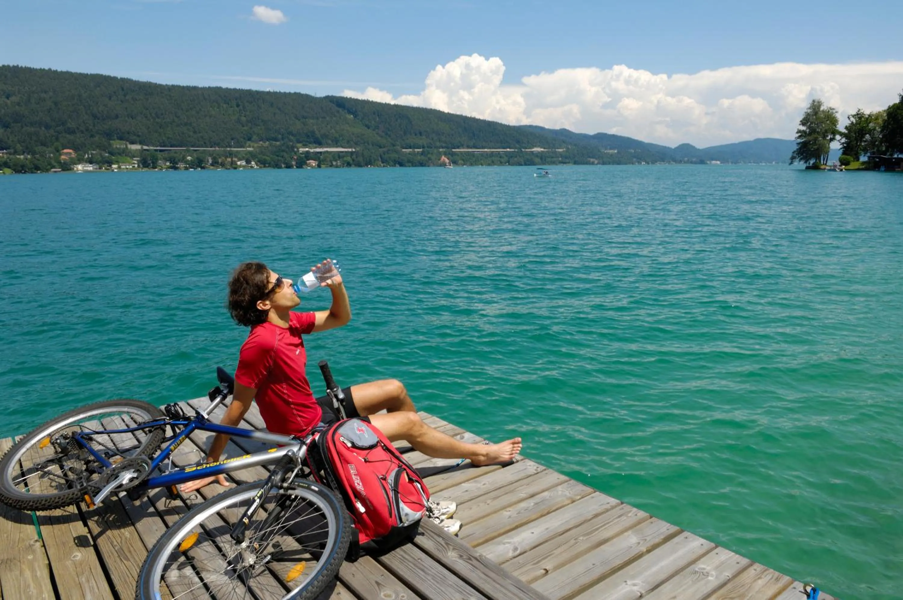 Cycling in Dei Hotel Schönblick
