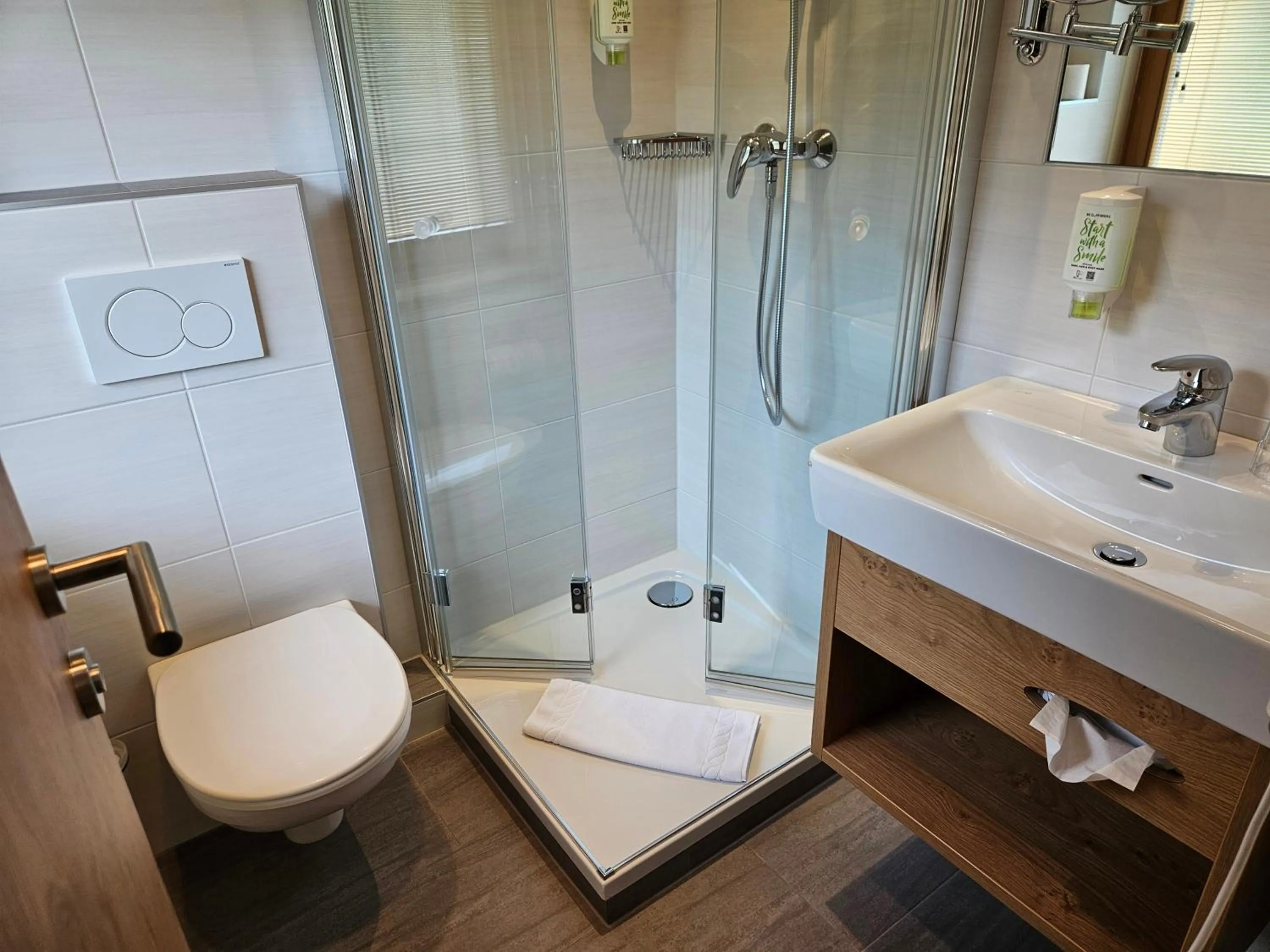 Toilet in Dei Hotel Schönblick