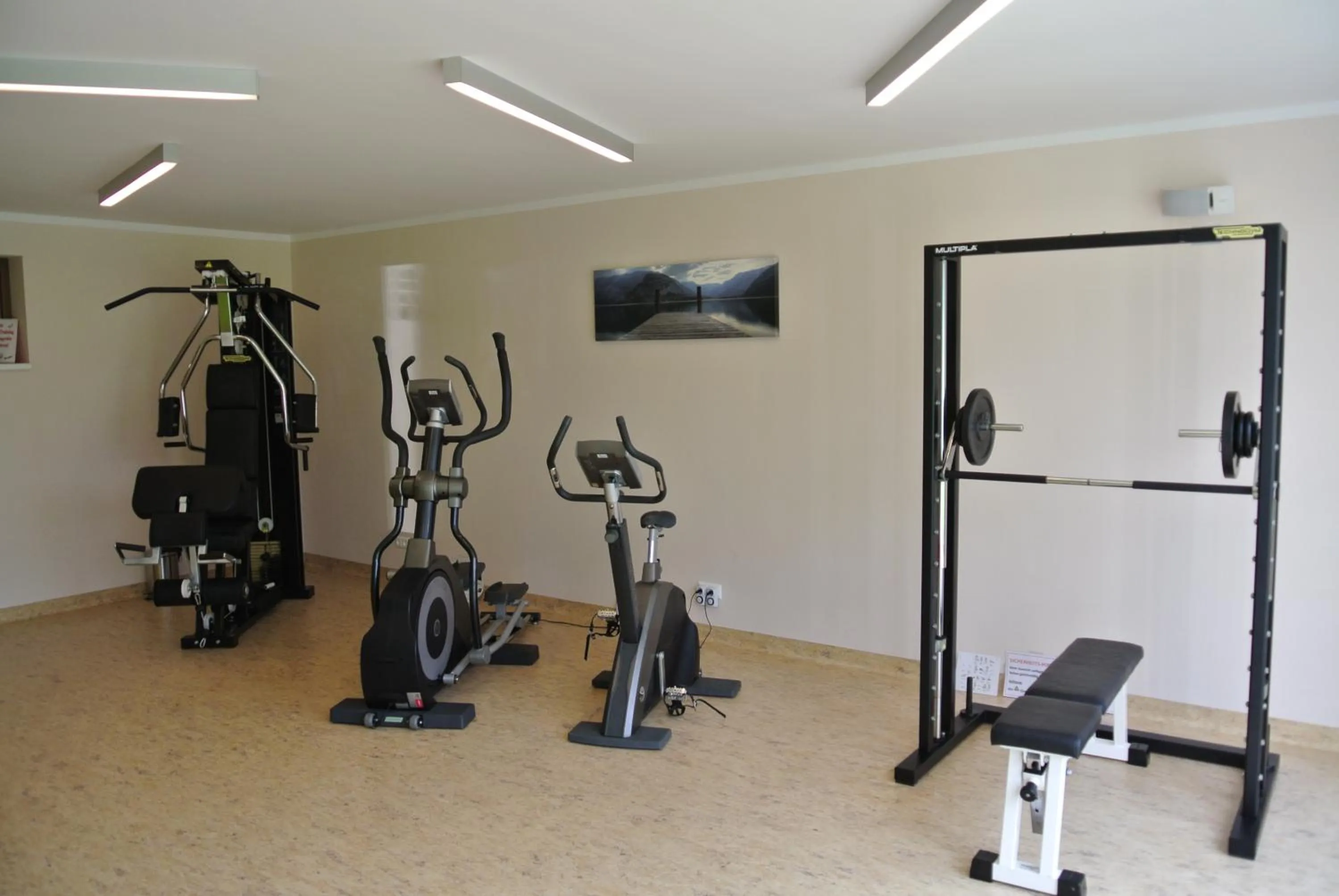 Fitness centre/facilities in Dei Hotel Schönblick