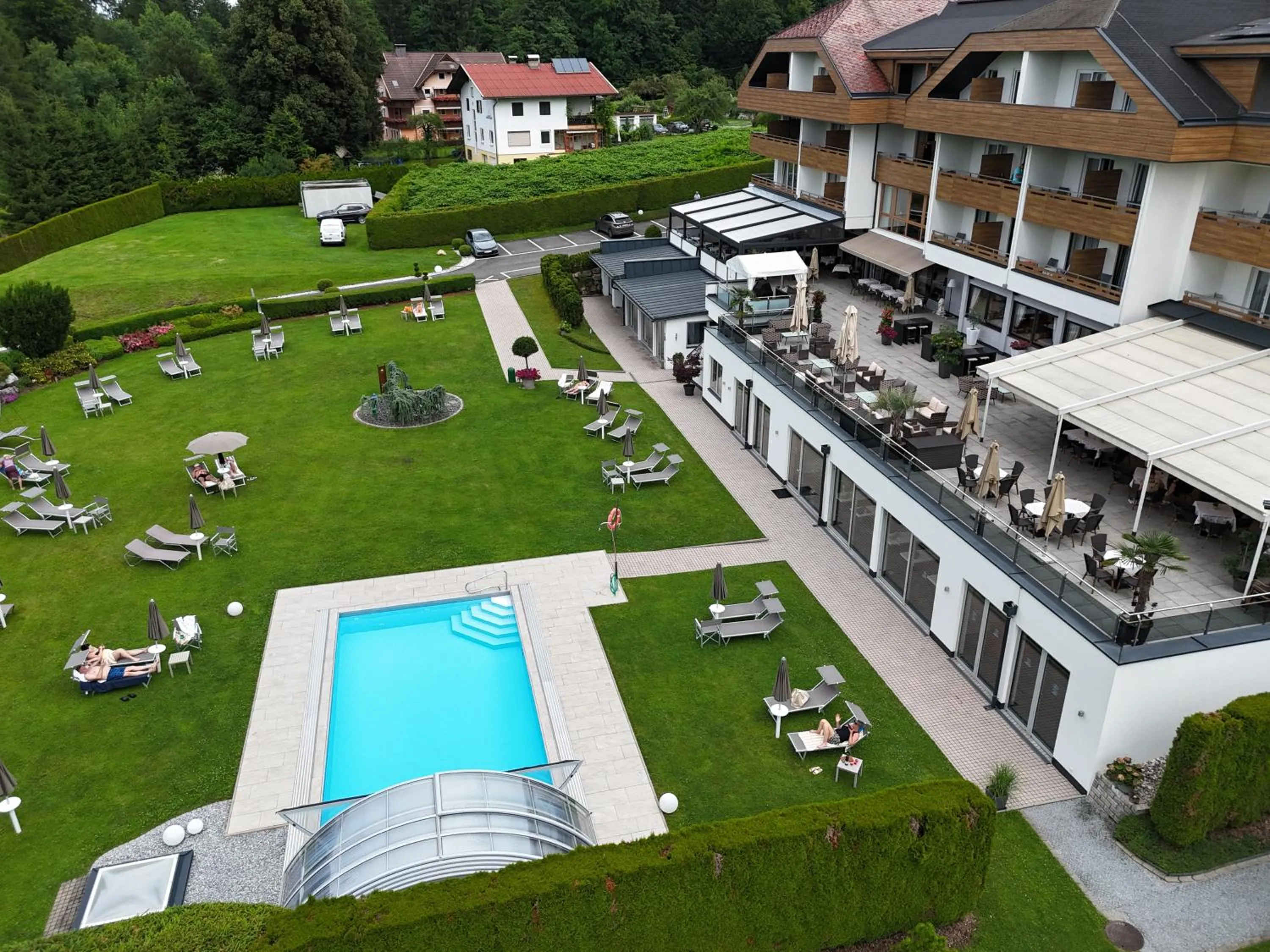 Garden in Dei Hotel Schönblick