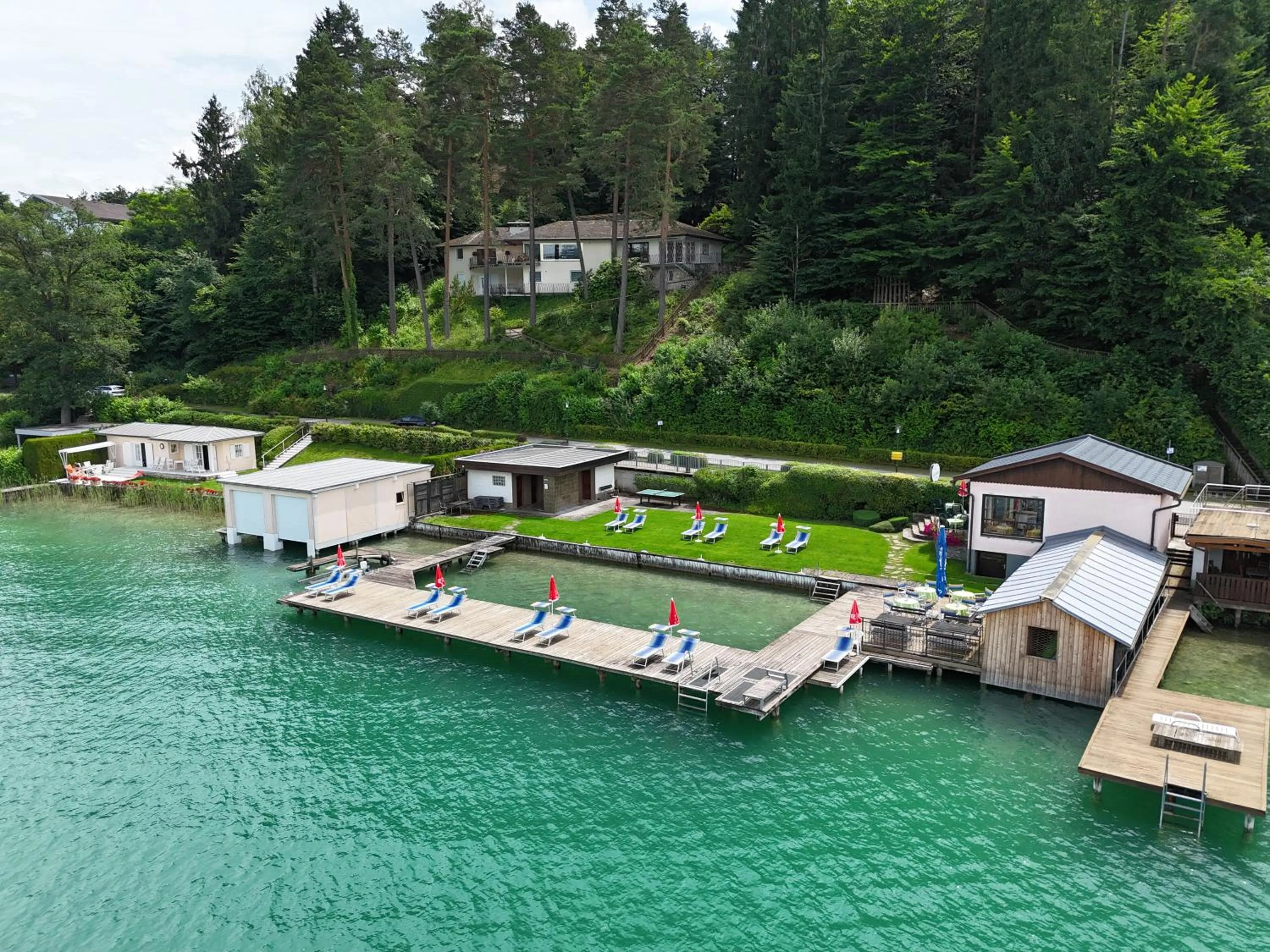 Beach in Dei Hotel Schönblick