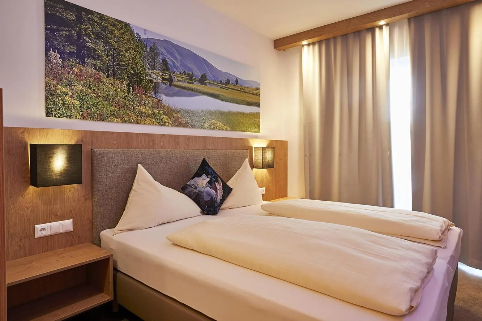 Bed in Dei Hotel Schönblick