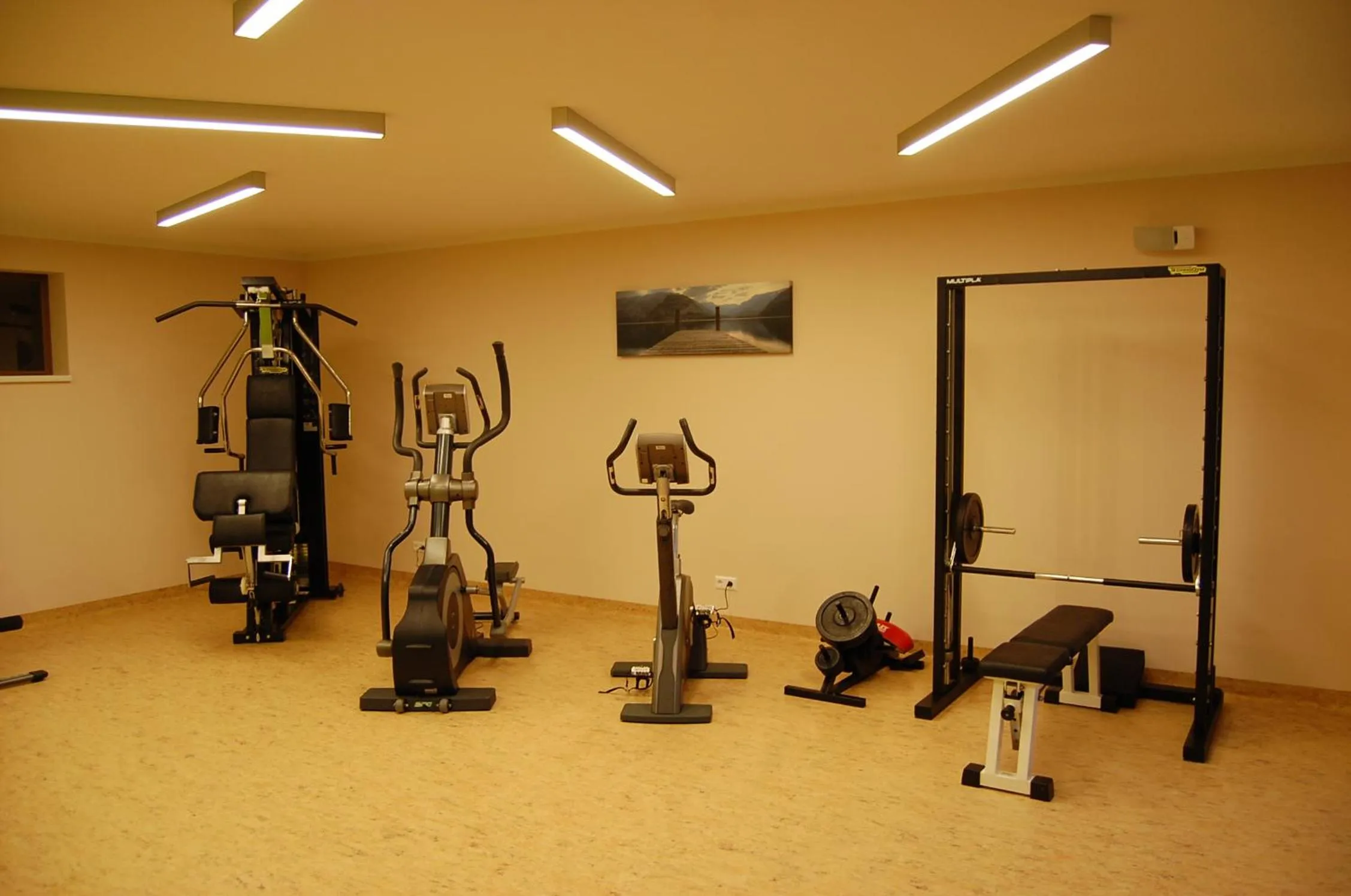 Fitness centre/facilities in Dei Hotel Schönblick
