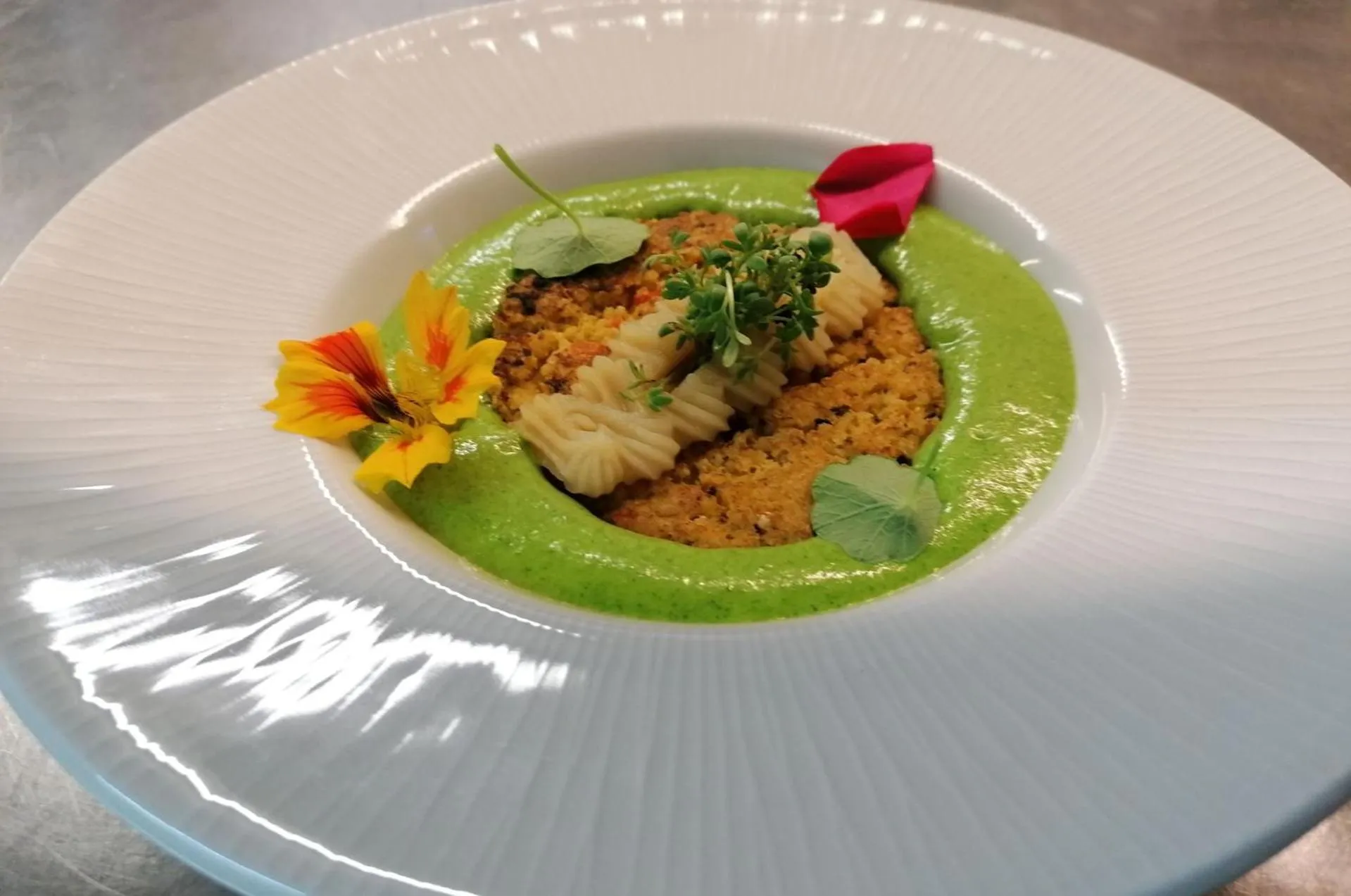 Food close-up in Dei Hotel Schönblick