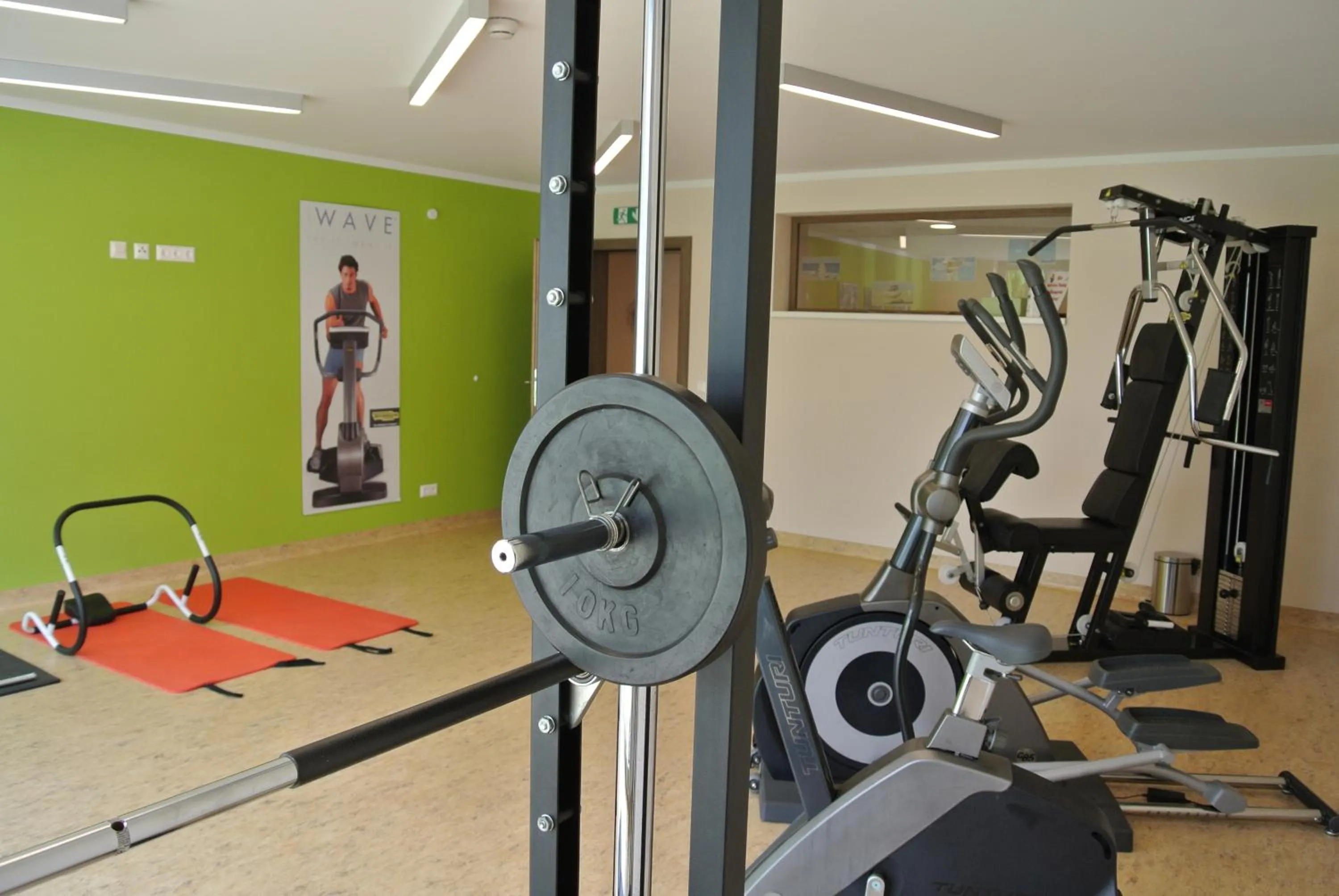 Fitness centre/facilities in Dei Hotel Schönblick