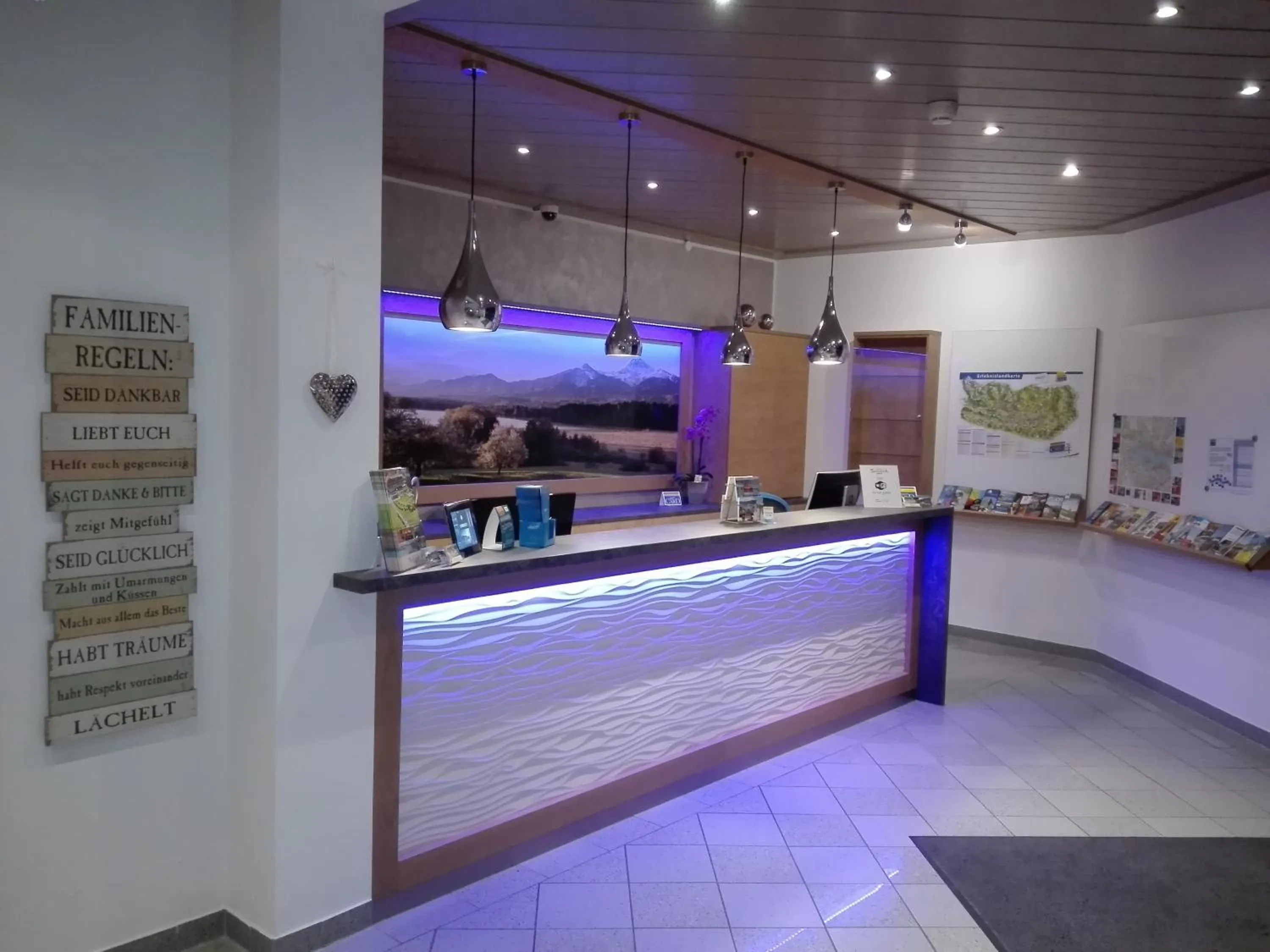 Lobby or reception in Dei Hotel Schönblick